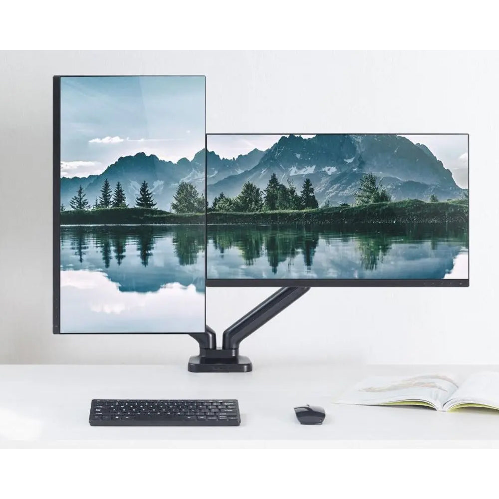 Activiva 17″-32″ Dual Monitor Steel Gas Spring Arm、mySite、camillekostekn