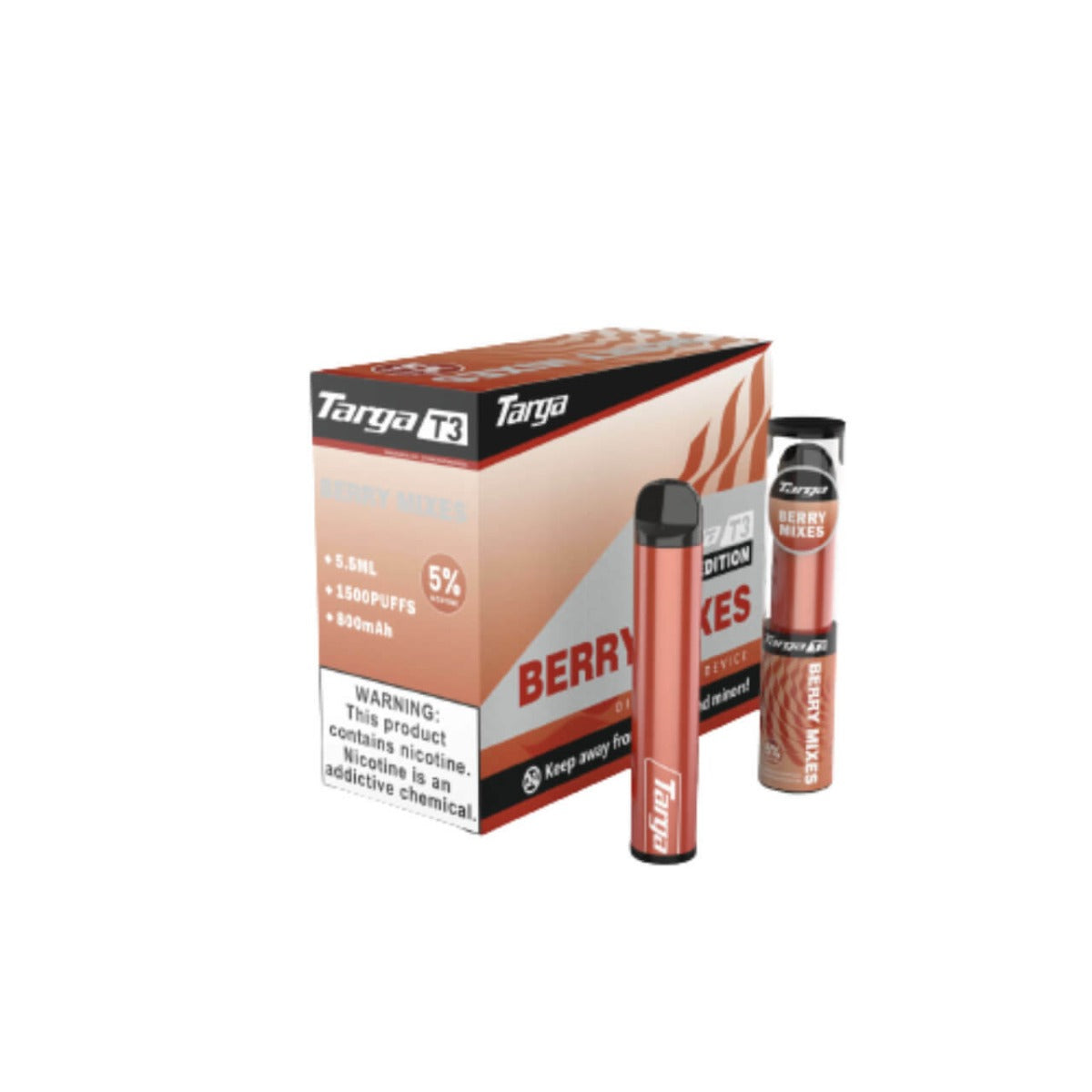 Targa T3 Single Disposable Vape 5mL、mySite、zt4zffjzw