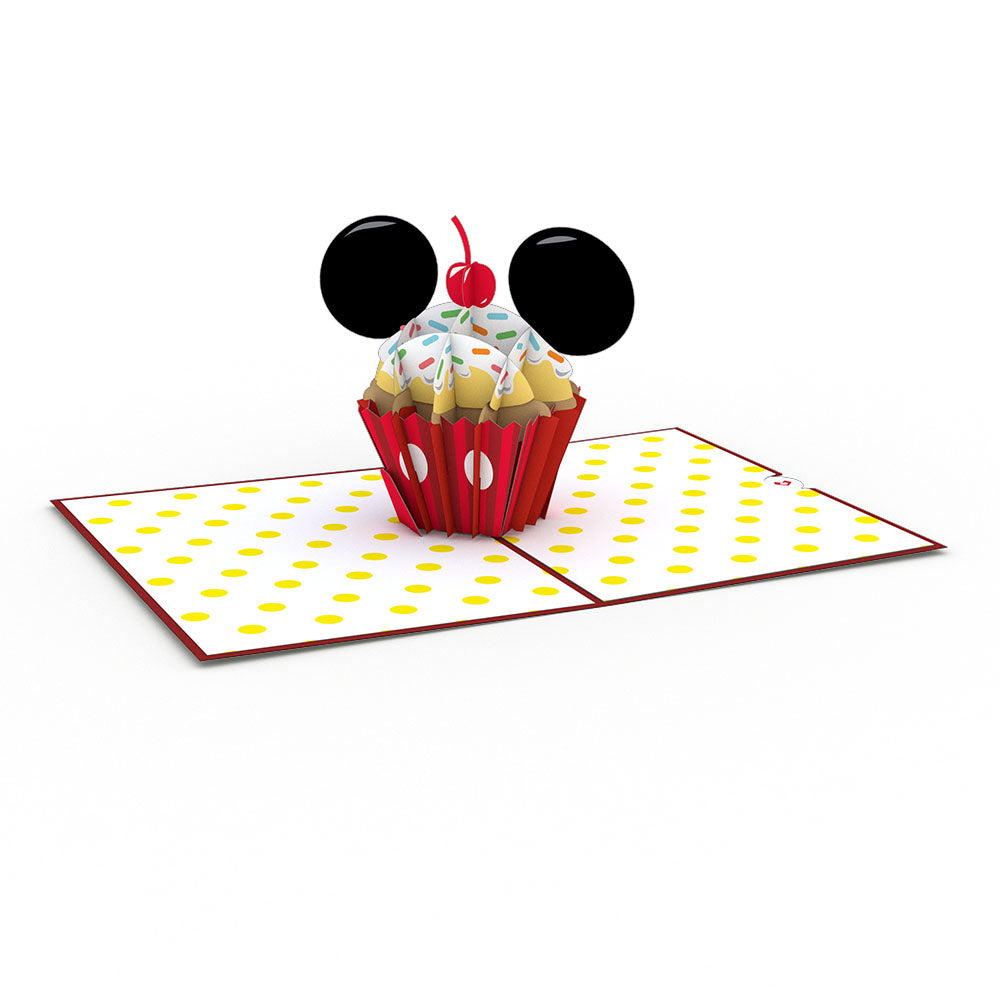 Disney's Mickey Mouse Birthday Cupcake Pop-Up Card、mySite、solidvoid