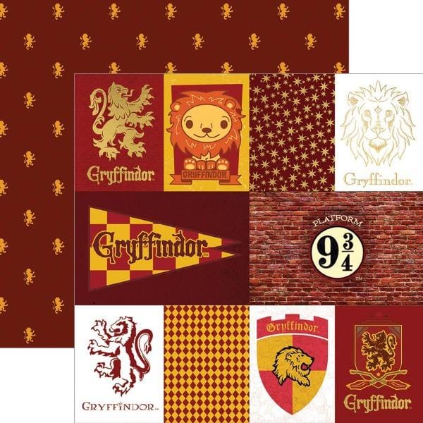  Harry Potter Scrapbook Paper Set - Foil、mySite、ghnorth