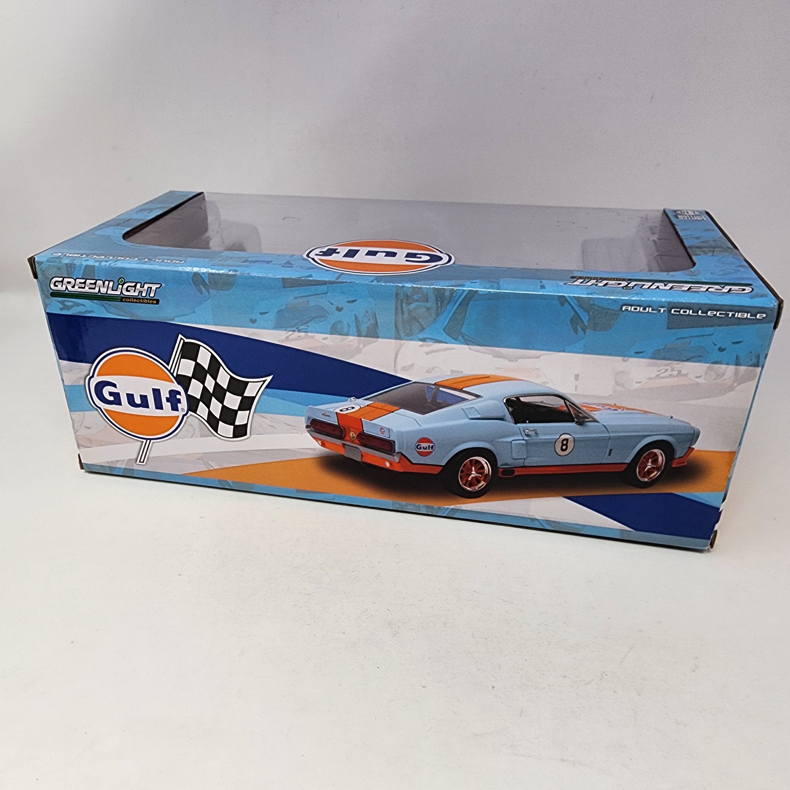 1967 Shelby GT-500 Gulf Racing * 1/18 Scale Greenlight、mySite、hgirdovlk