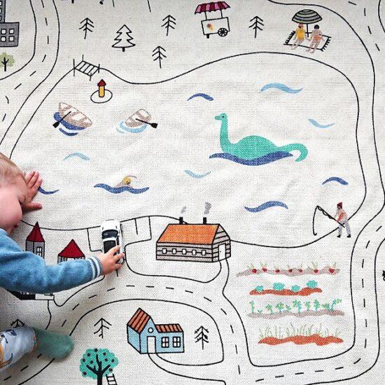Explorer's Play Area Rug、mySite、gigharbornorthrealestate