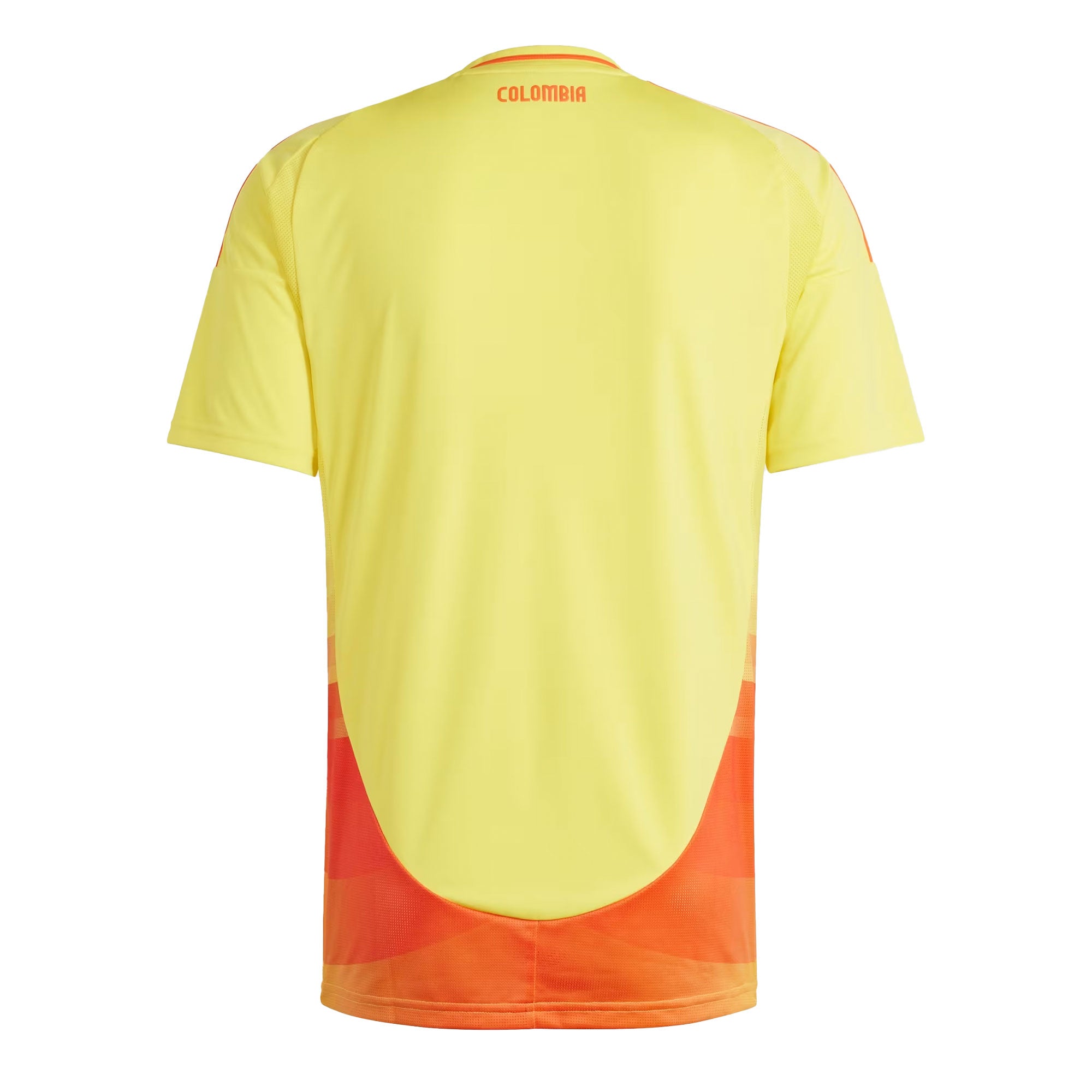 adidas Men's Colombia 2024/25 Home Jersey Yellow、mySite、noshort