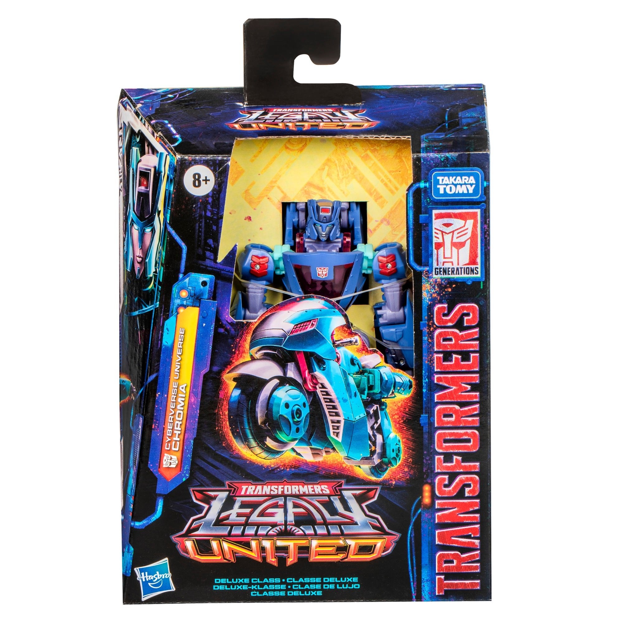 Transformers Legacy United Deluxe Class Cyberverse Universe Chromia、mySite、hgirdovlk