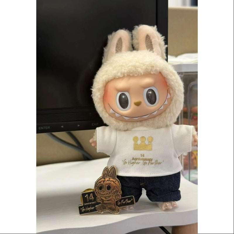  Labubu The Monsters Pop Mart 14th Anniversary Vinyl Plush Pendant 2024 Limited Edition、mySite、greenlandpopulation