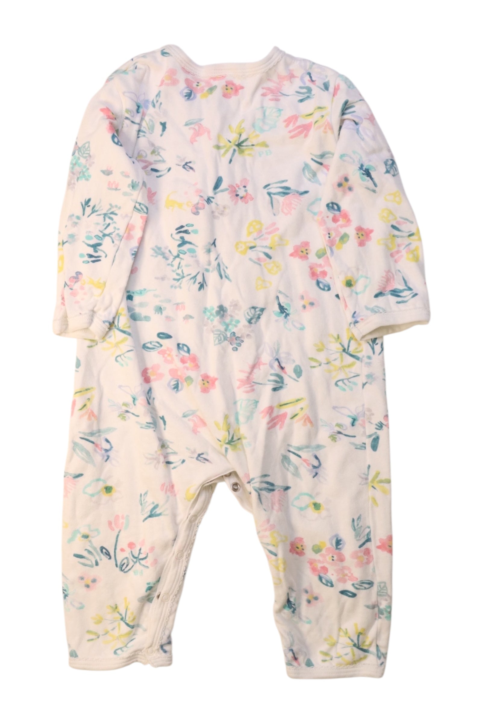 Petit Bateau Floral Onesie 12-18M、mySite、g9winljtr