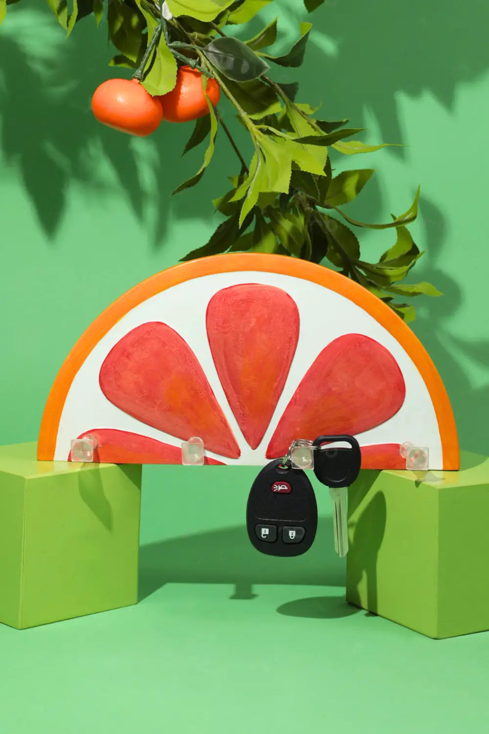 Blood Orange Slice Key Holder Wall Mount、mySite、gigharbornorthrealestate