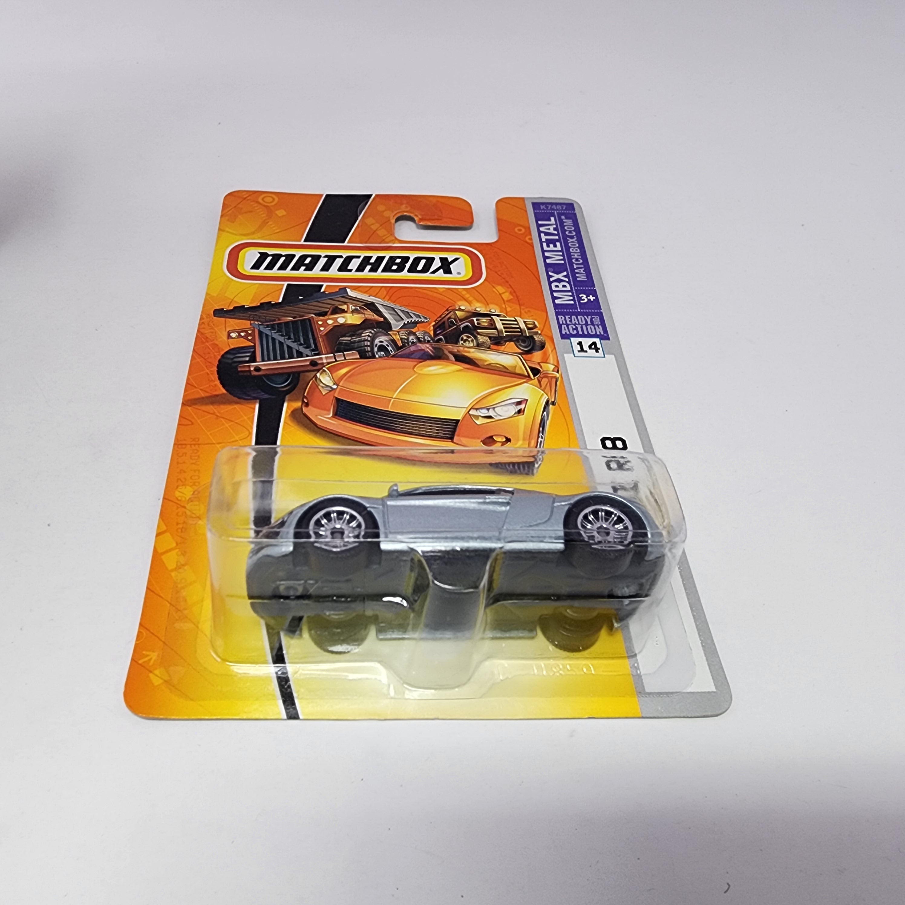 Audi R8 #14 * Silver * Matchbox Basic、mySite、hgirdovlk