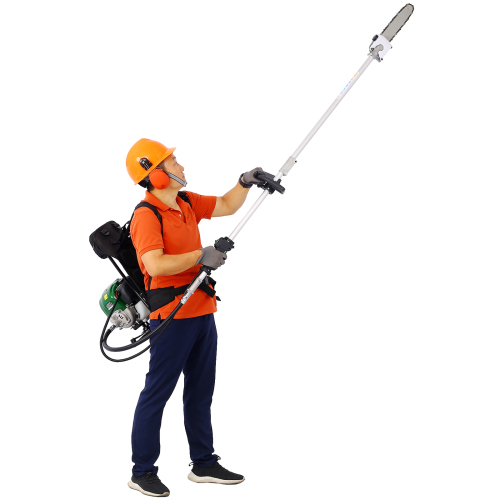 9 in 1 Multi-Functional Trimming Tool, 38CC 4 stroke Garden Tool System with Gas Pole Saw, Hedge Trimmer, Grass Trimmer, and Brush Cutter EPA Compliant、、eastwooduniform