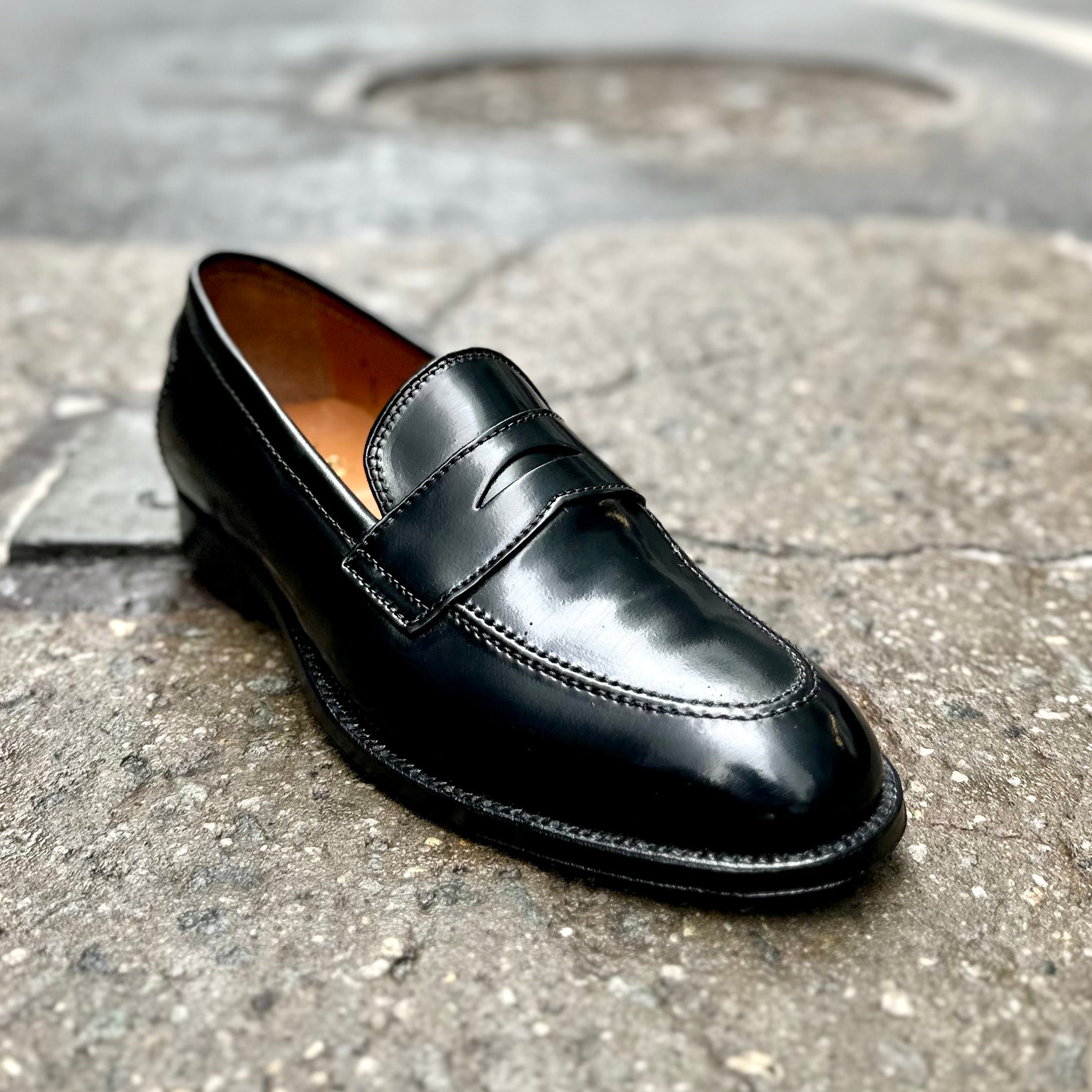  D2221 - Madison Penny in Black Shell Cordovan、mySite、preschool7hills