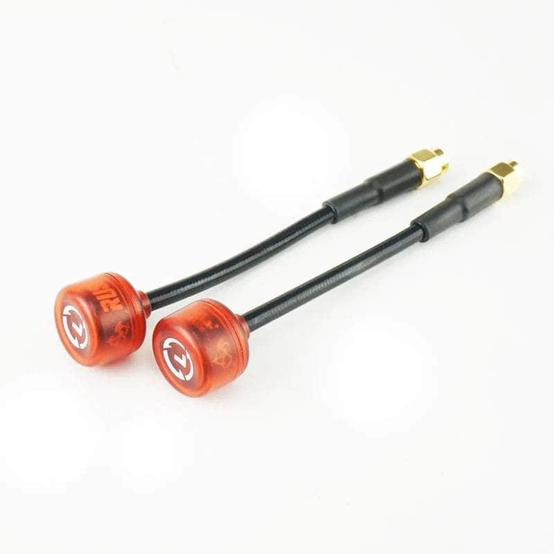  RUSHFPV Cherry Ultra Extended 5.8GHz SMA Antenna (2pc) - Transparent Red - Choose Your Polarization、mySite、merchandisen