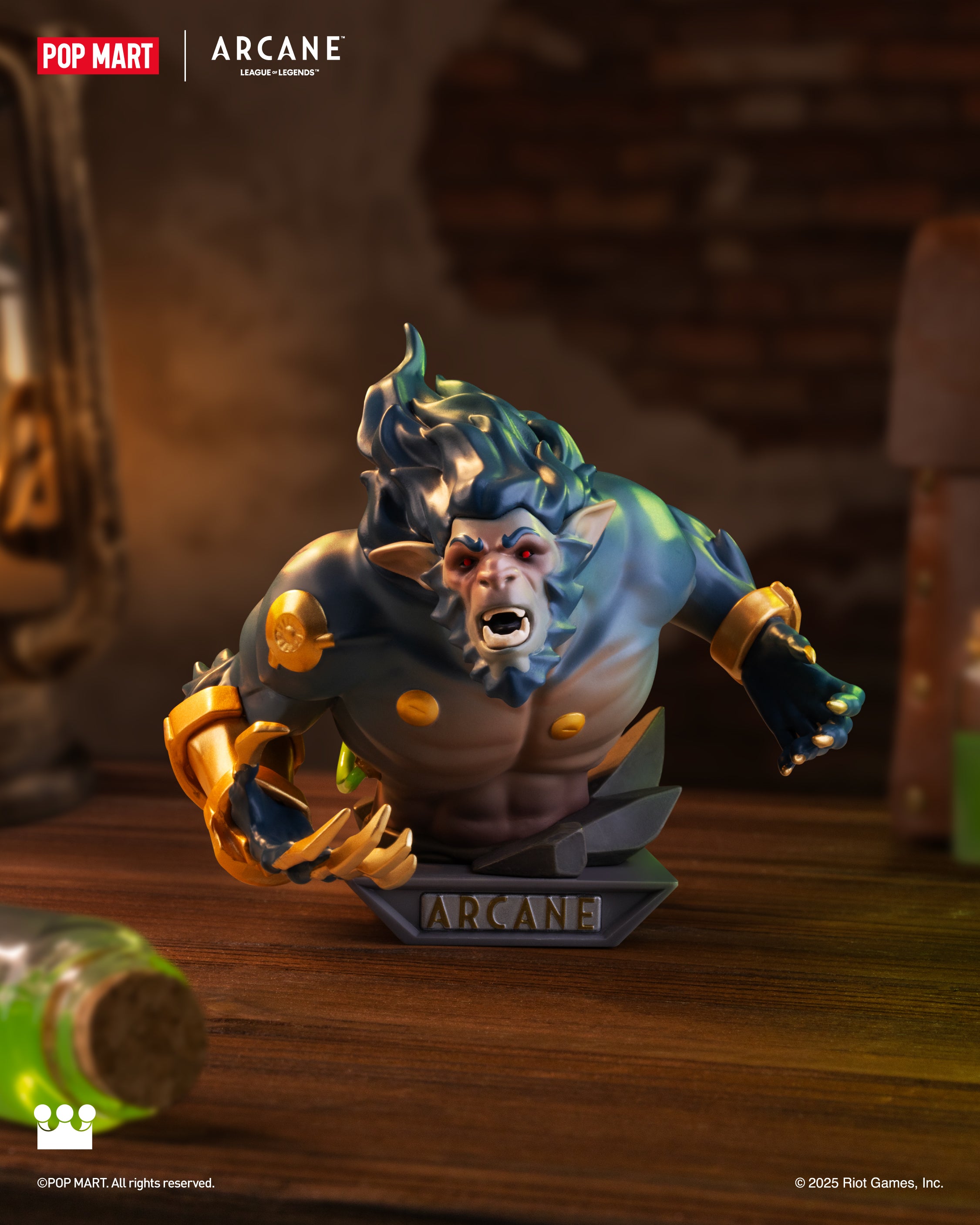  POP MART League of Legends: Arcane Series Figures、mySite、greenlandpopulation