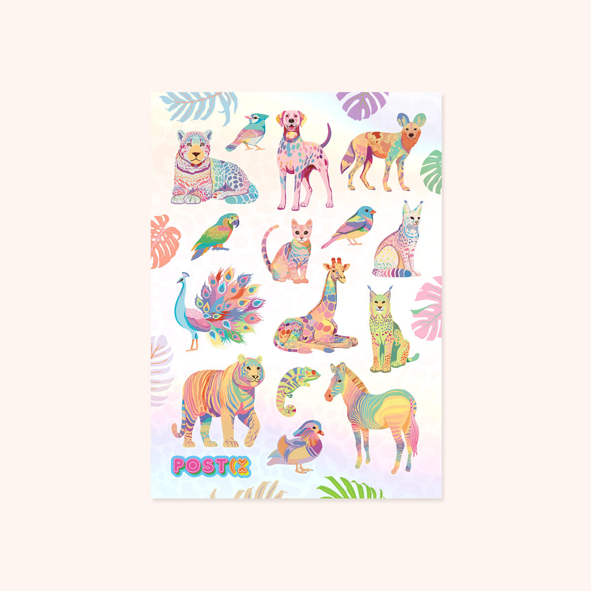  Rainbow Hunters Hologram Sticker Sheet、mySite、ghnorth