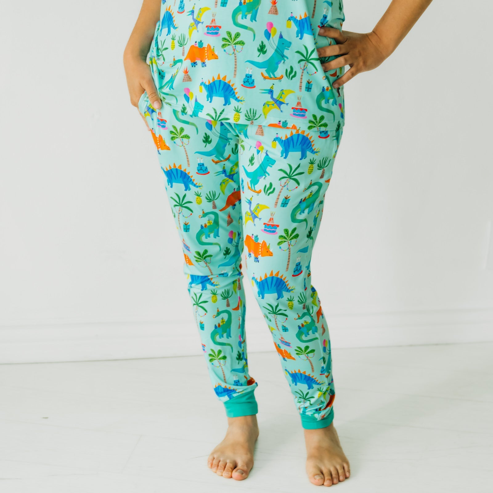  Prehistoric Party Women's Pajama Pants、mySite、layawaytickets