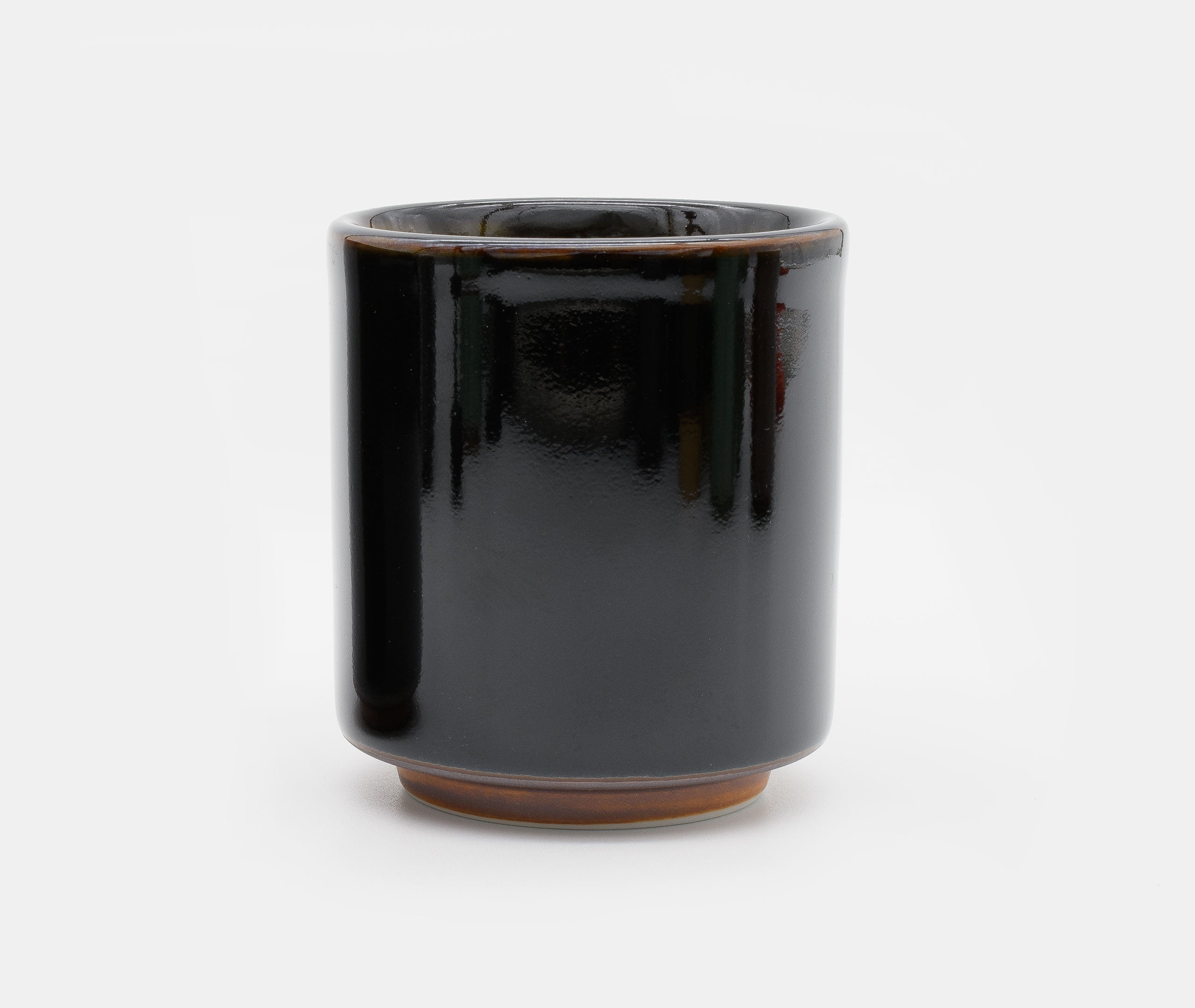 Small Black Kuro Ame Glazed Cup - Pair、mySite、topwebapps