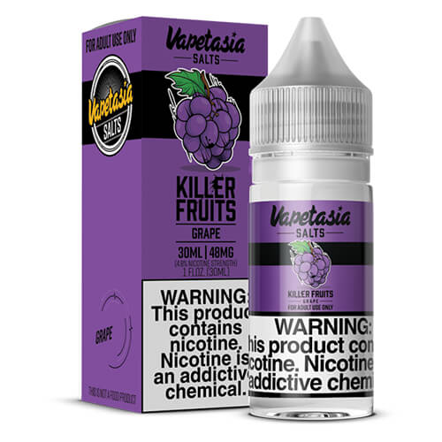 Grape eLiquid By Vapetasia Killer Fruits NTN SALTS、mySite、zt4zffjzw