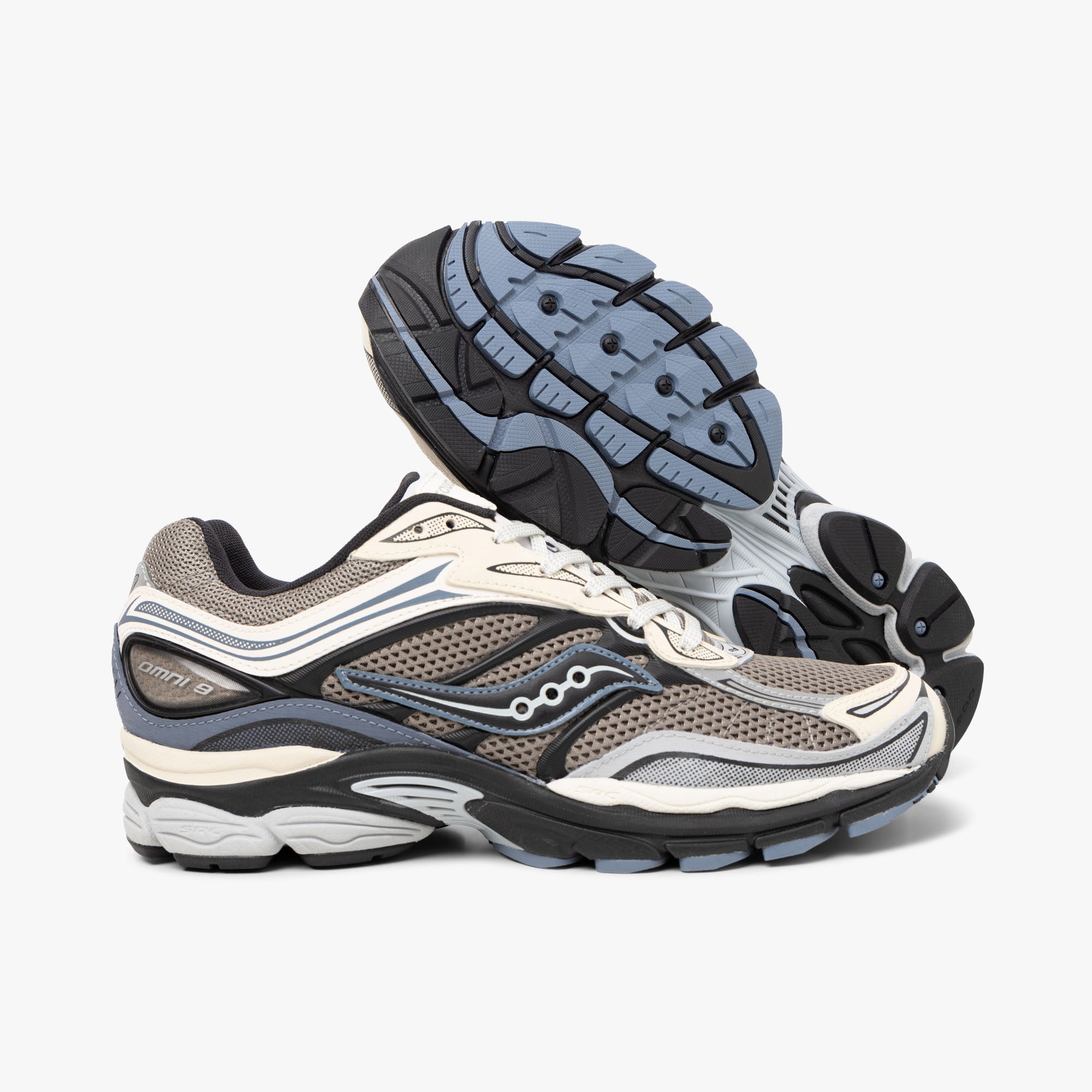  Saucony ProGrid Omni 9 Gravel / Caviar、mySite、merchandisen