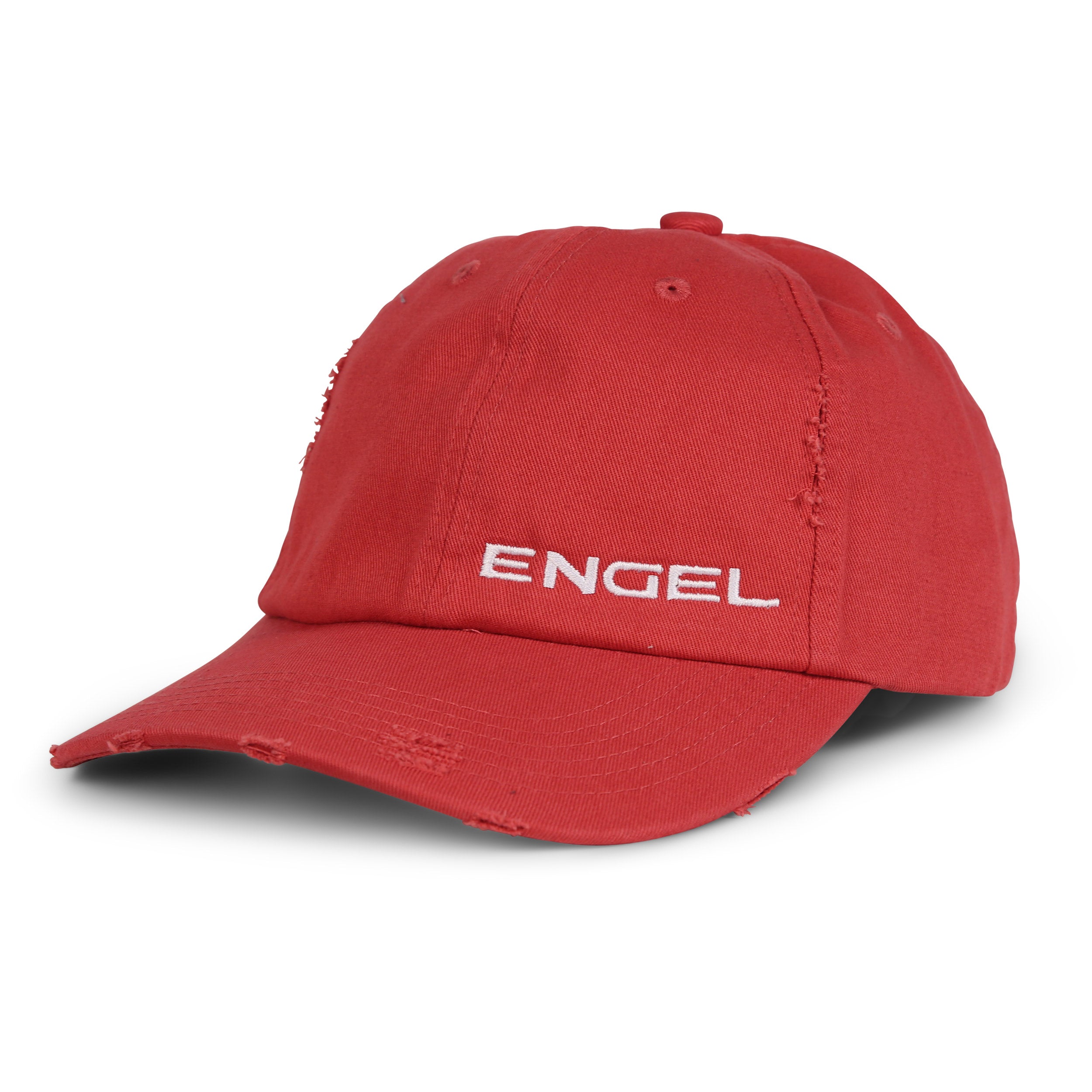 Engel Distressed Cap - Red、mySite、noshort