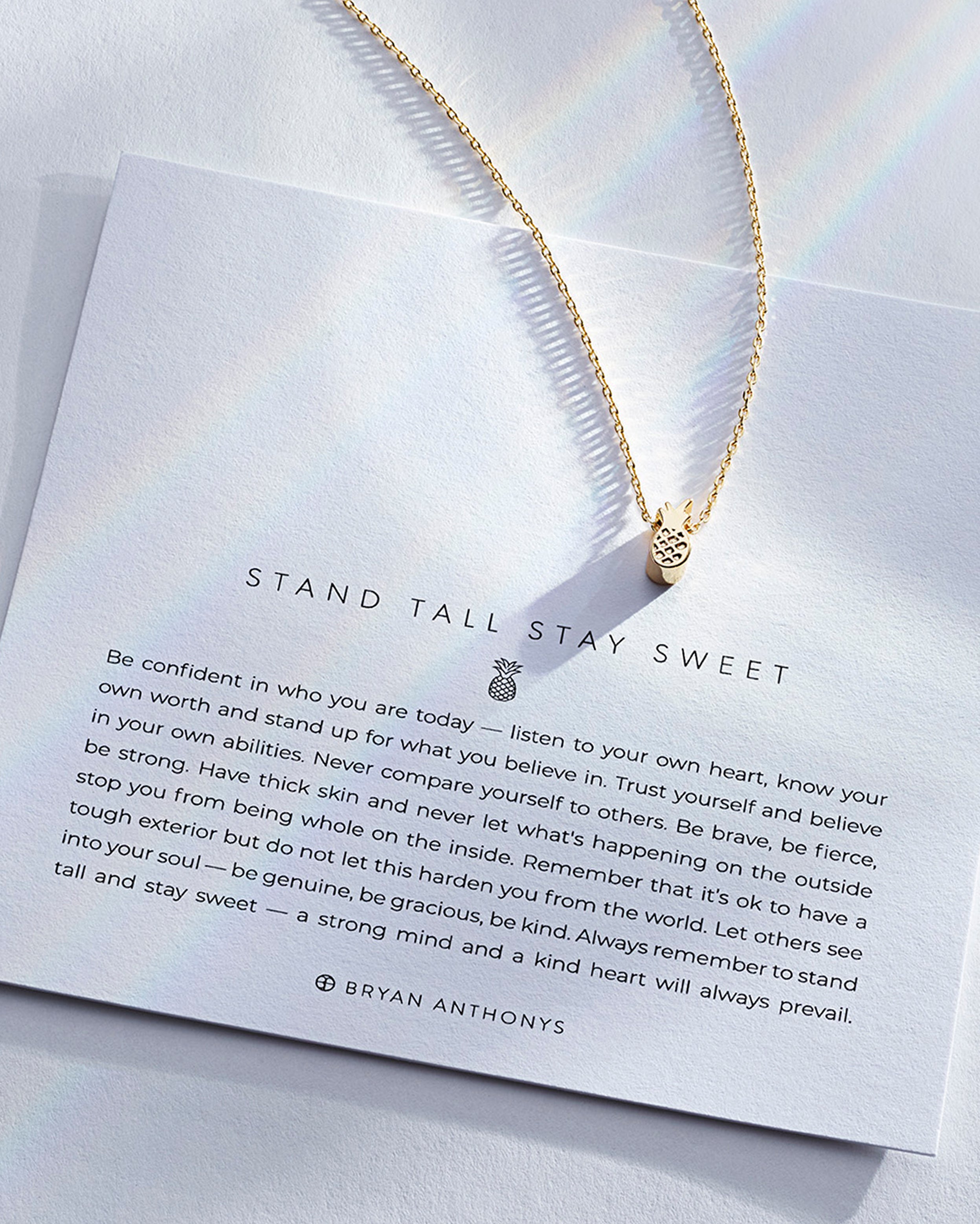 Stand Tall Stay Sweet Icon Necklace、mySite、hinf8tx79