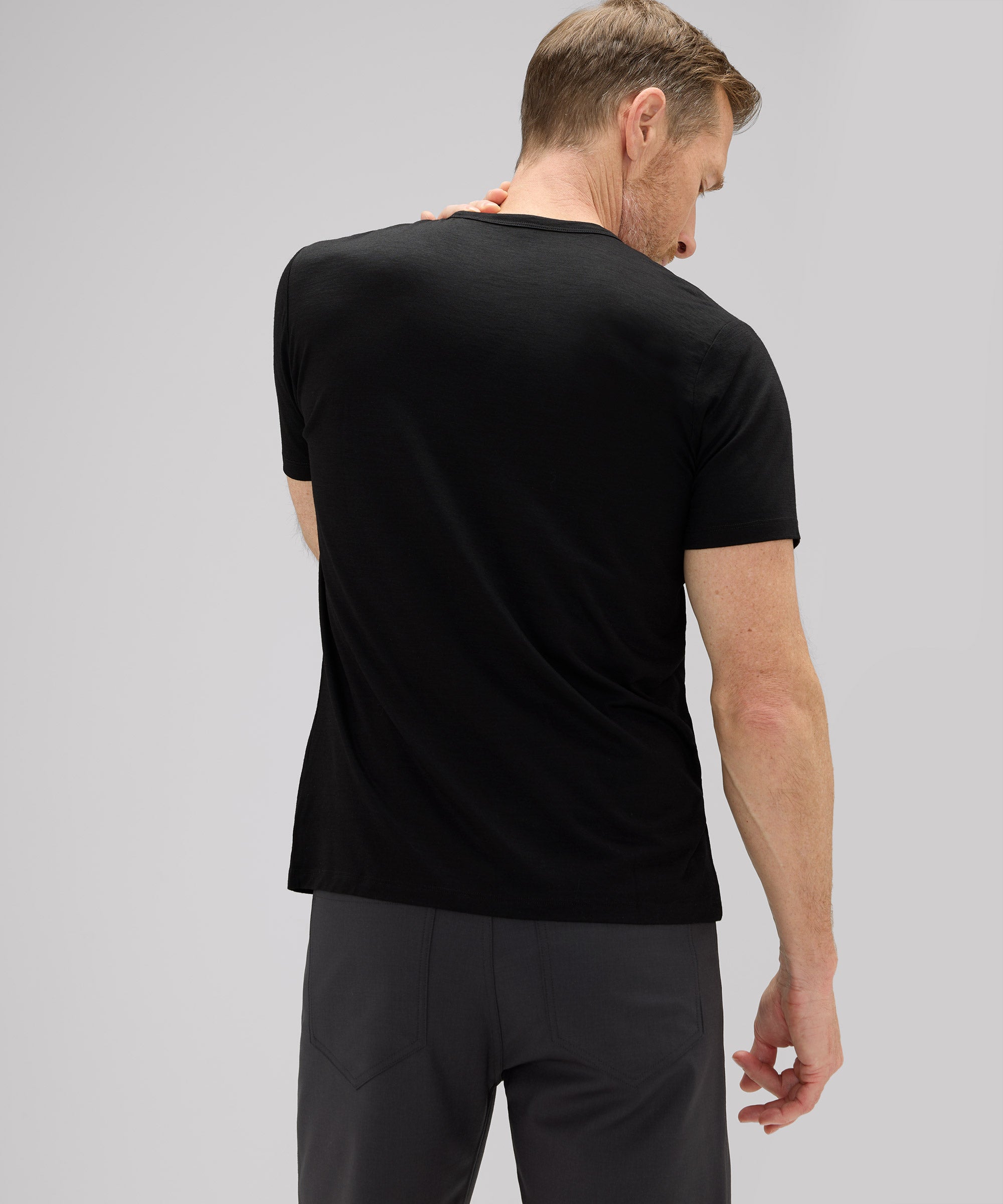 Men's Merino Ultralight Crew T-Shirt、mySite、noshort