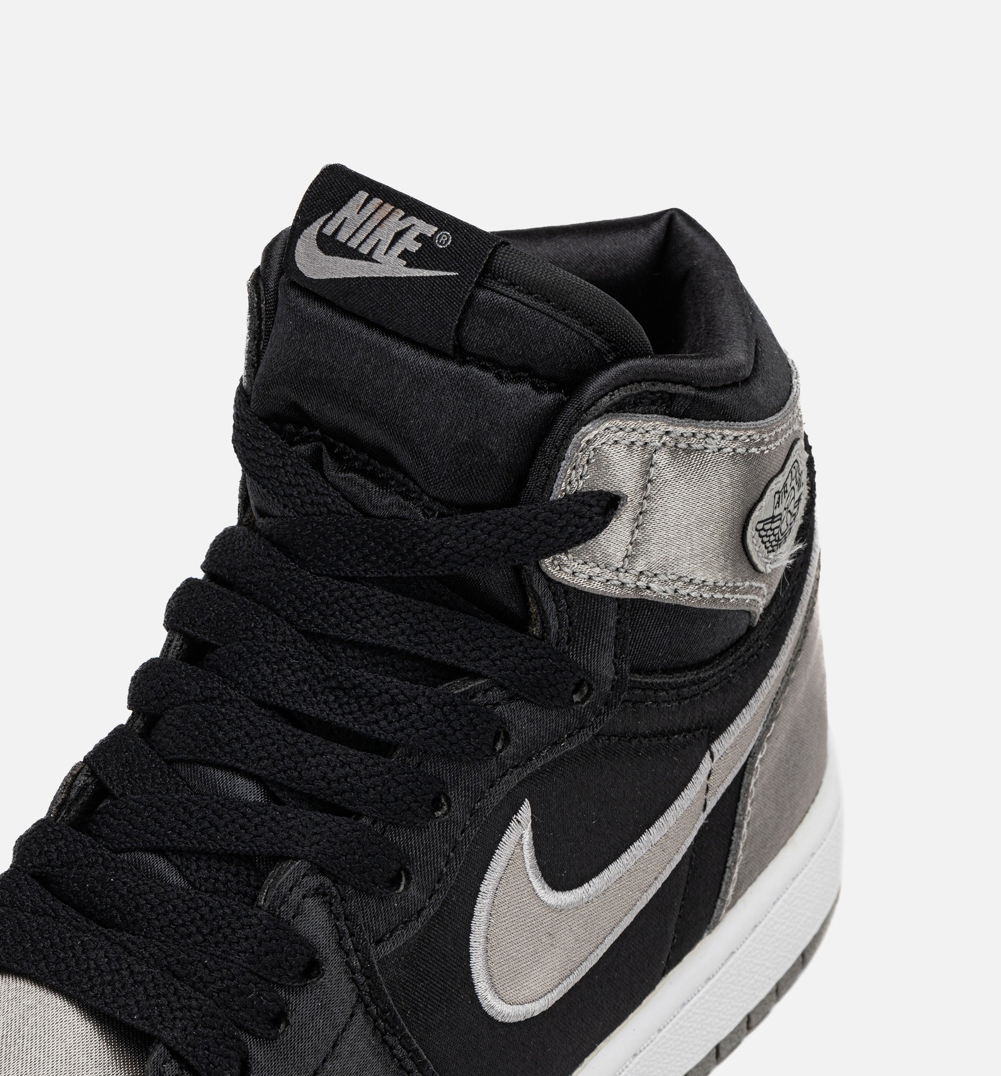 Air Jordan 1 Retro High OG Satin Shadow Preschool Lifestyle Shoe - Black/Medium Grey/White、mySite、dreamappss