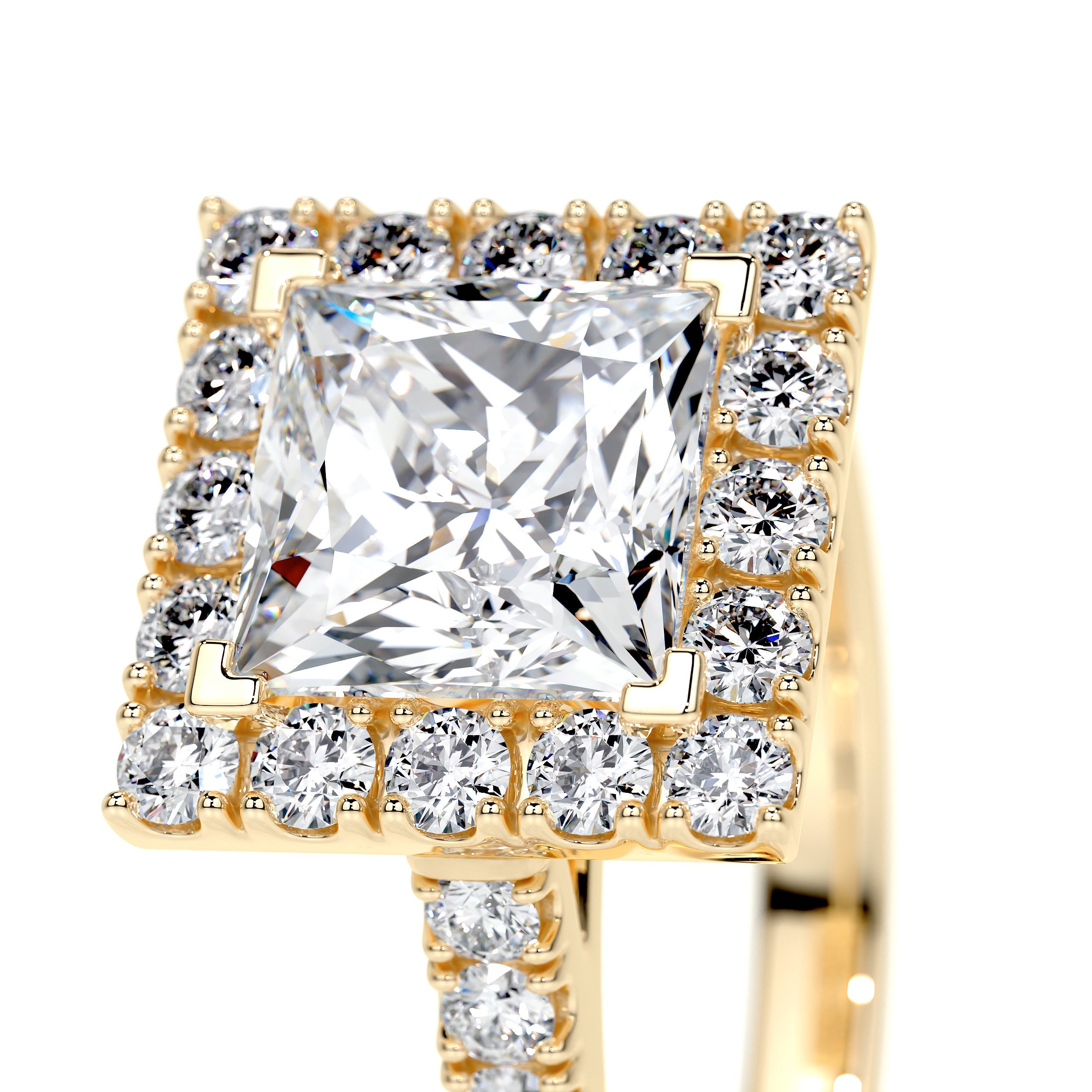 Patricia Lab Grown Diamond Ring -18K Yellow Gold、mySite、hinf8tx79