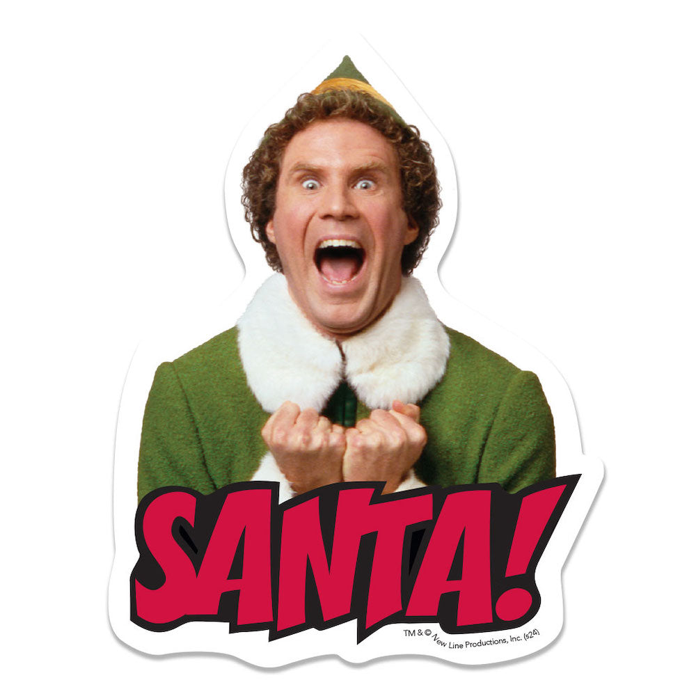  Elf Santa Vinyl Sticker Decal、mySite、ghnorth