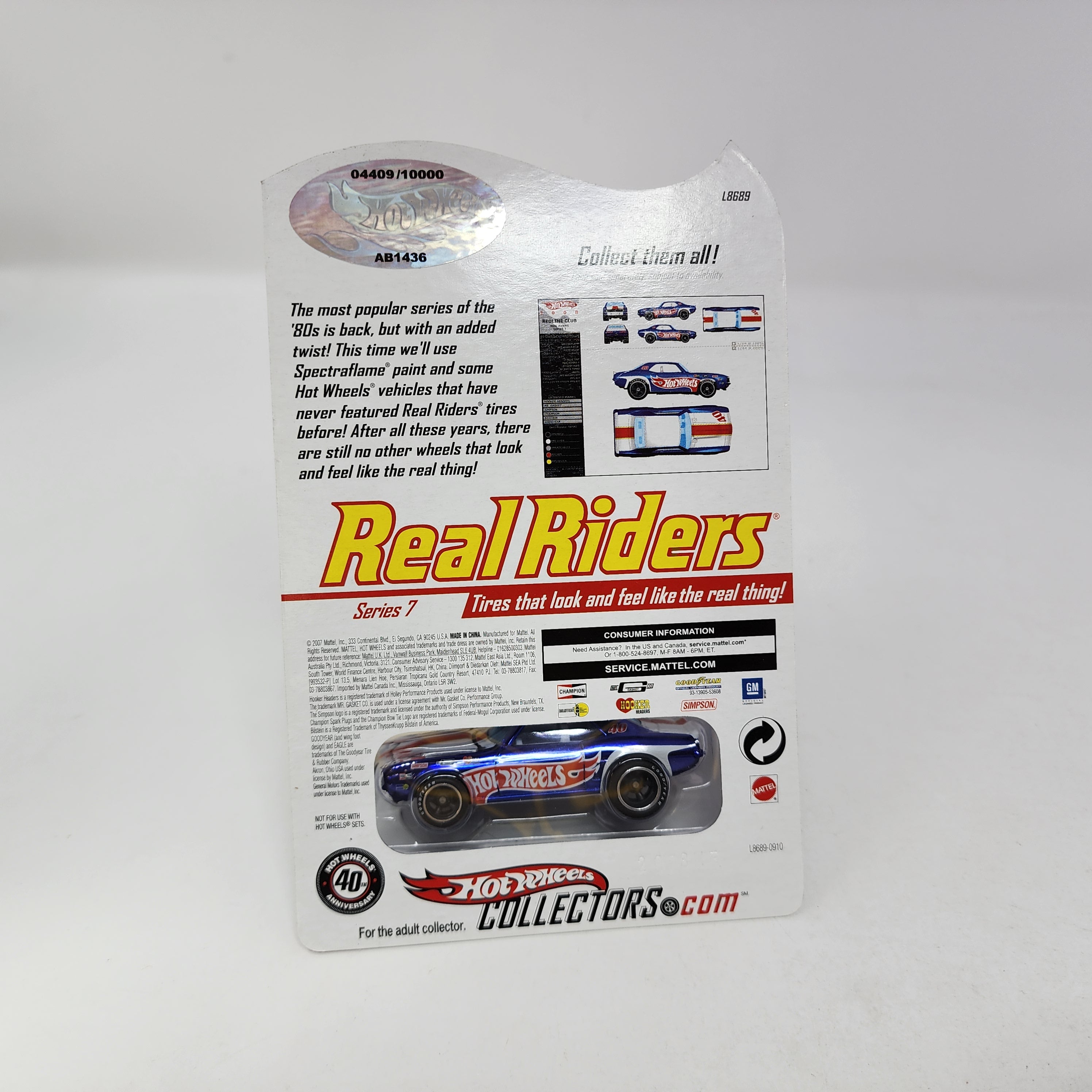 '69 Camaro Series 7 * Hot Wheels Red Line Cub RLC Real Riders、mySite、hgirdovlk