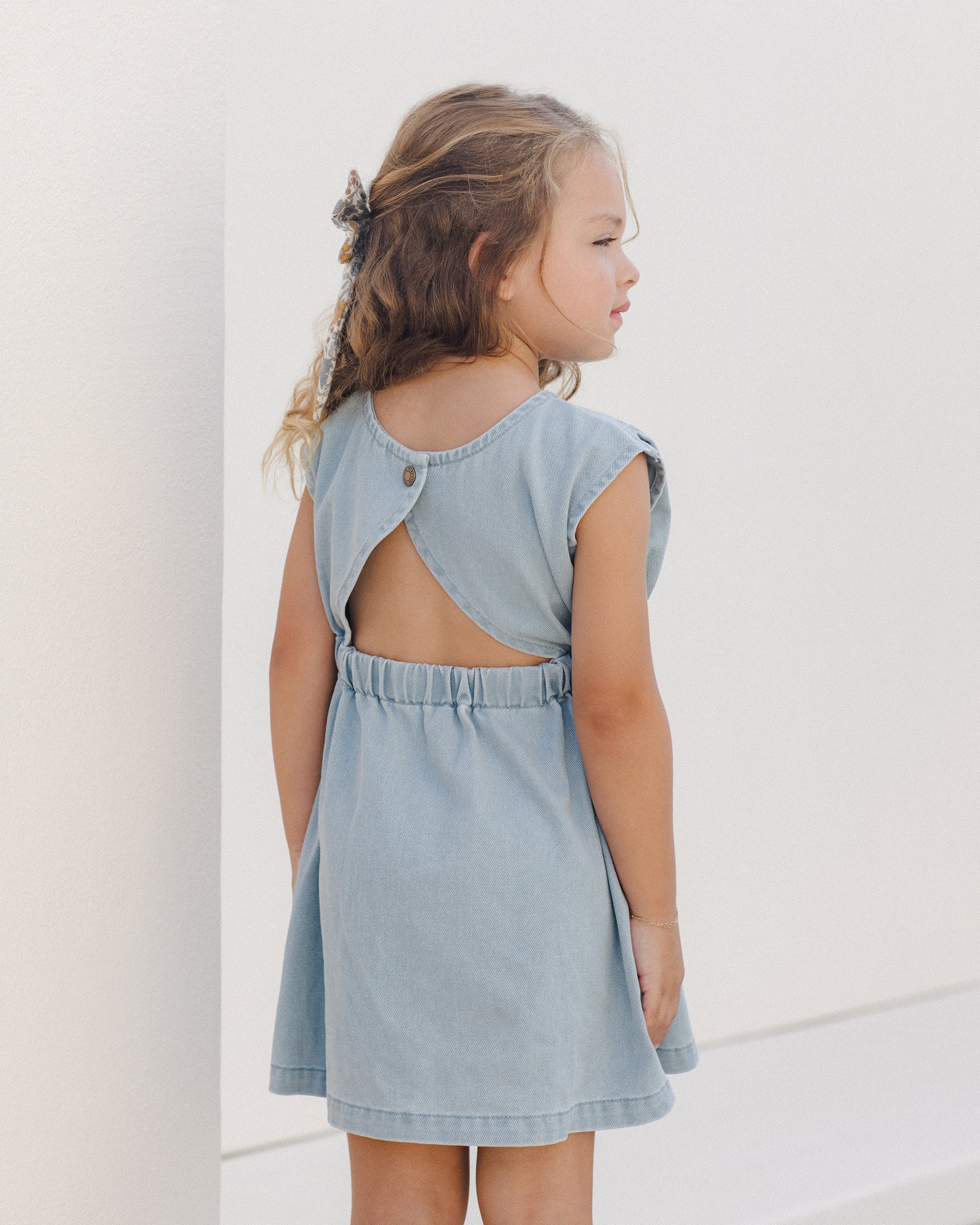  Denim Mini Dress || Ocean、mySite、layawaytickets