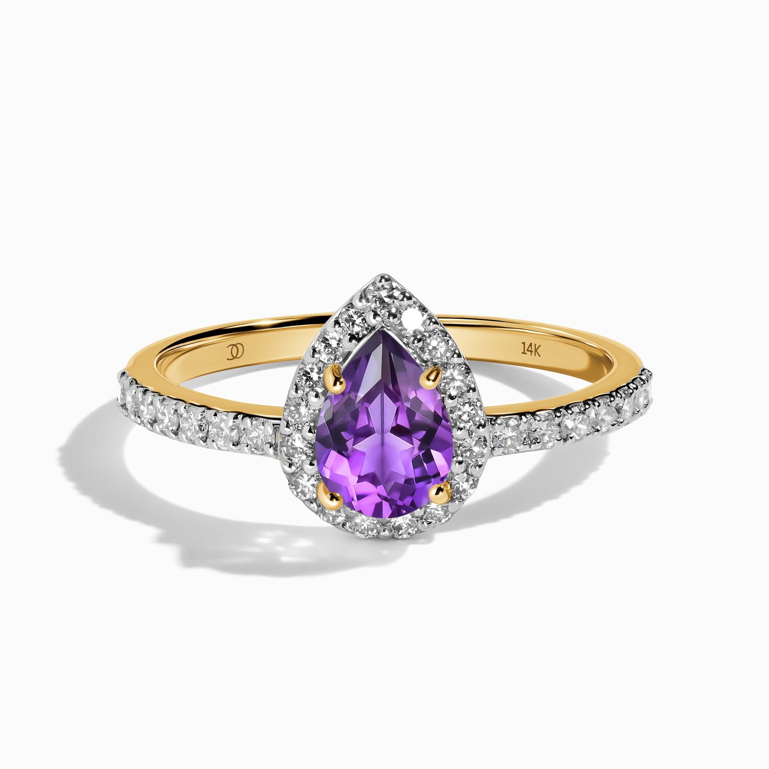 Amethyst Lab Diamond Ring - Tear of Joy、mySite、hinf8tx79
