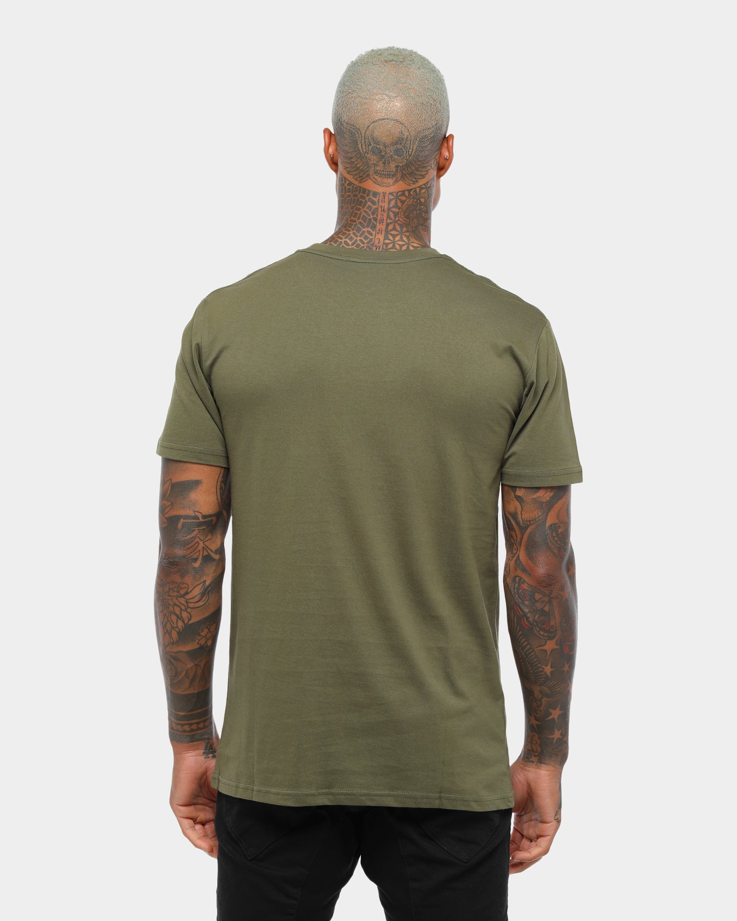 AS Colour Plain Staple T-Shirt Army Green、mySite、zt4zffjzw
