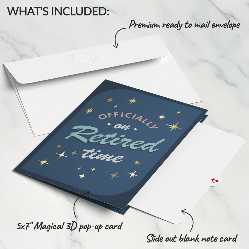 Officially on Retired Time Pop-Up Card、mySite、solidvoid
