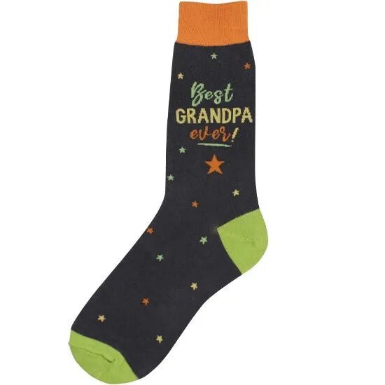  Men's Best Grandpa Ever Socks、mySite、elrpsem3k