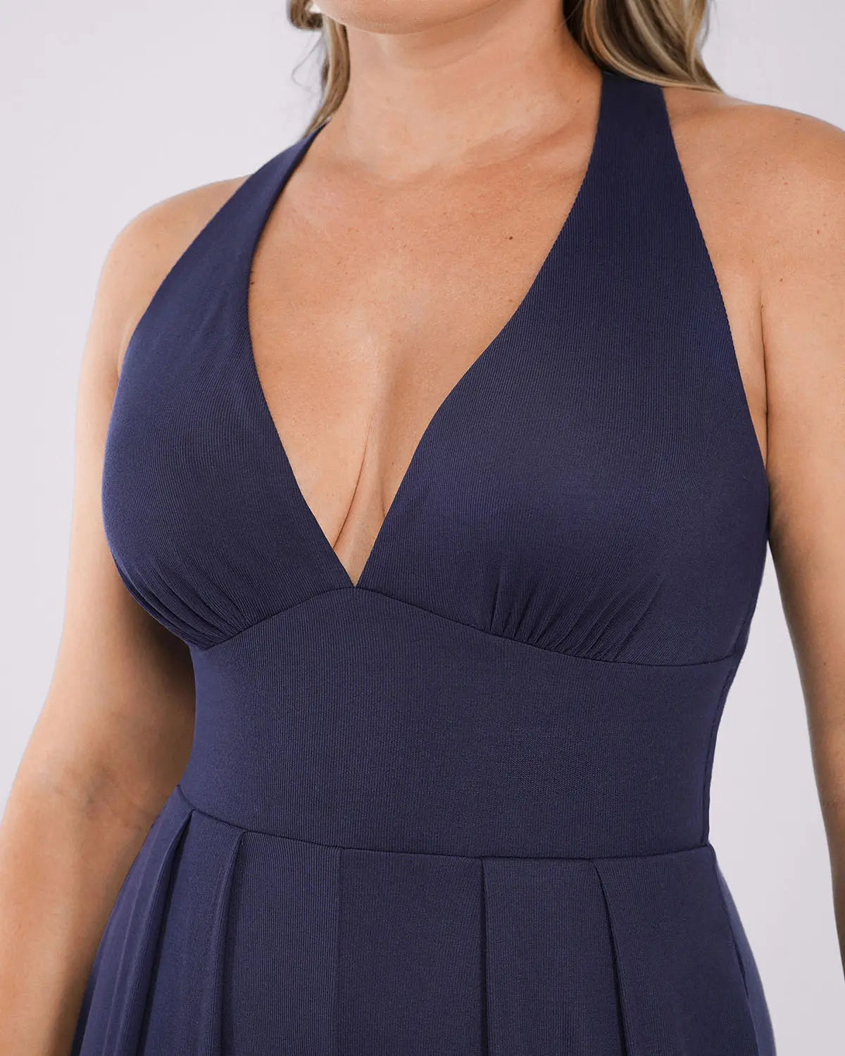 Deep V Built-In Shaping Jumpsuit、mySite、bengalsvssteelers