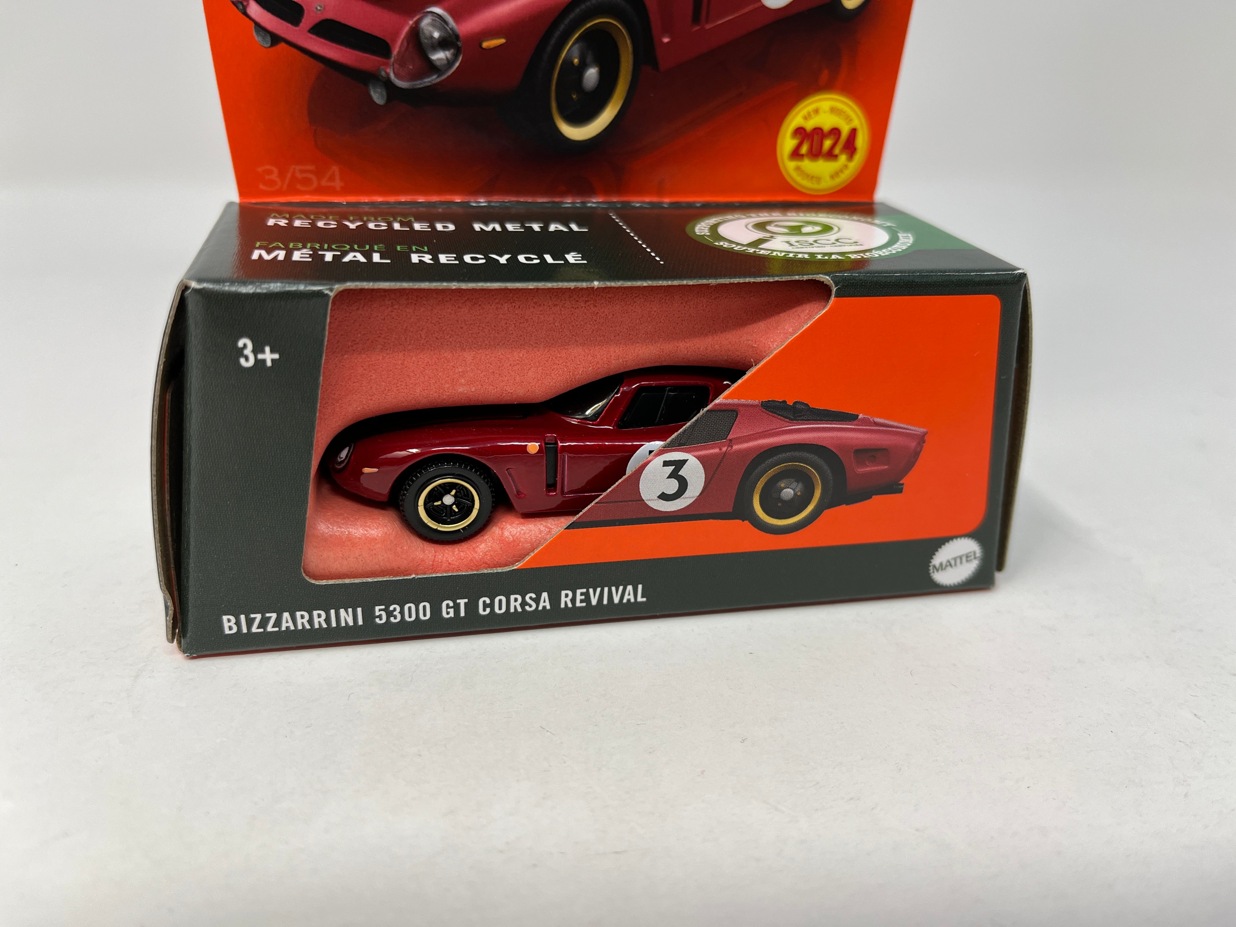 Bizzarrini 5300 GT Corsa Revival * 2024 Matchbox Moving Parts Case N、mySite、hgirdovlk