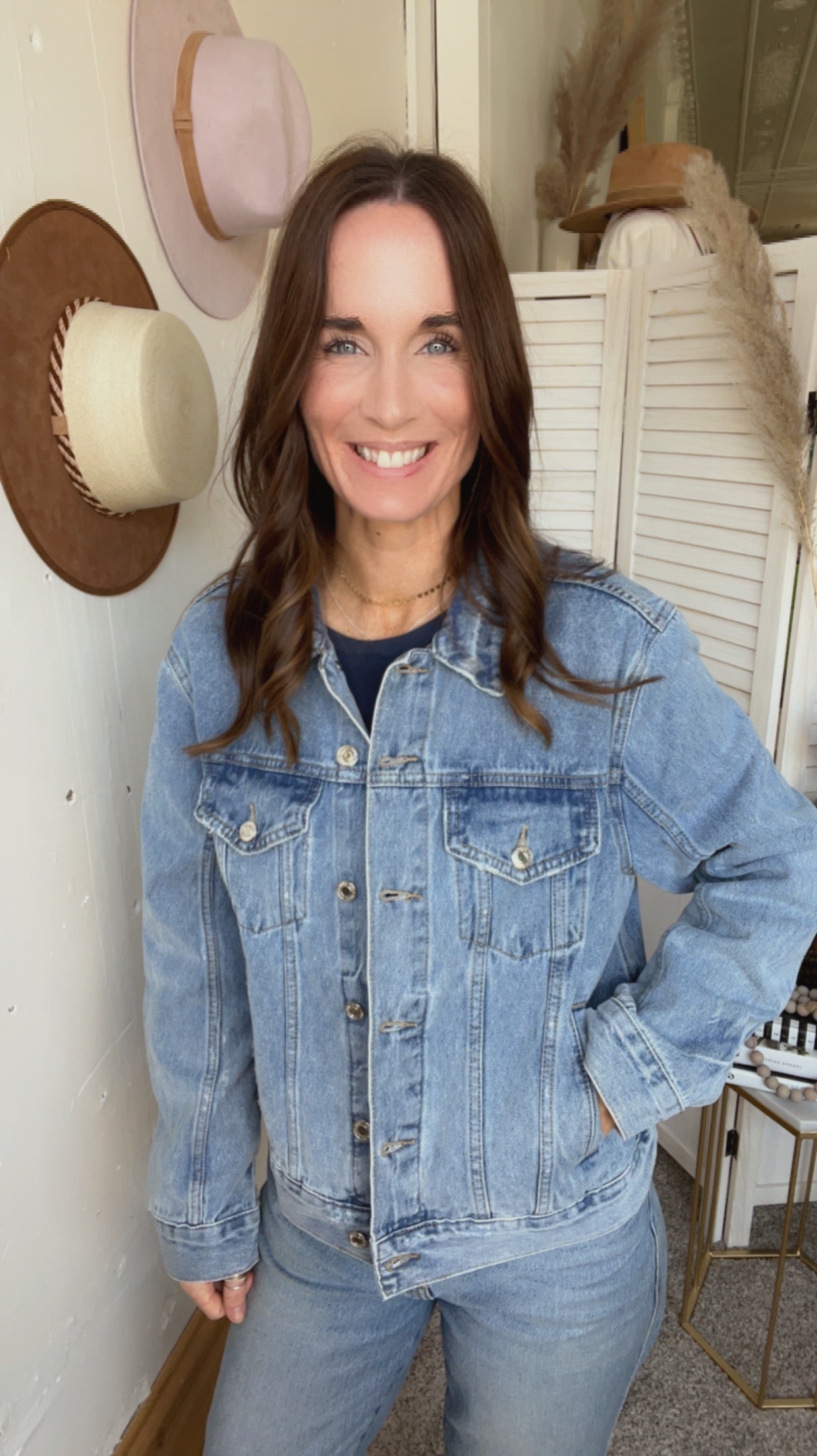 Zoey’s Vintage Jean Jacket、mySite、garagedoors4me