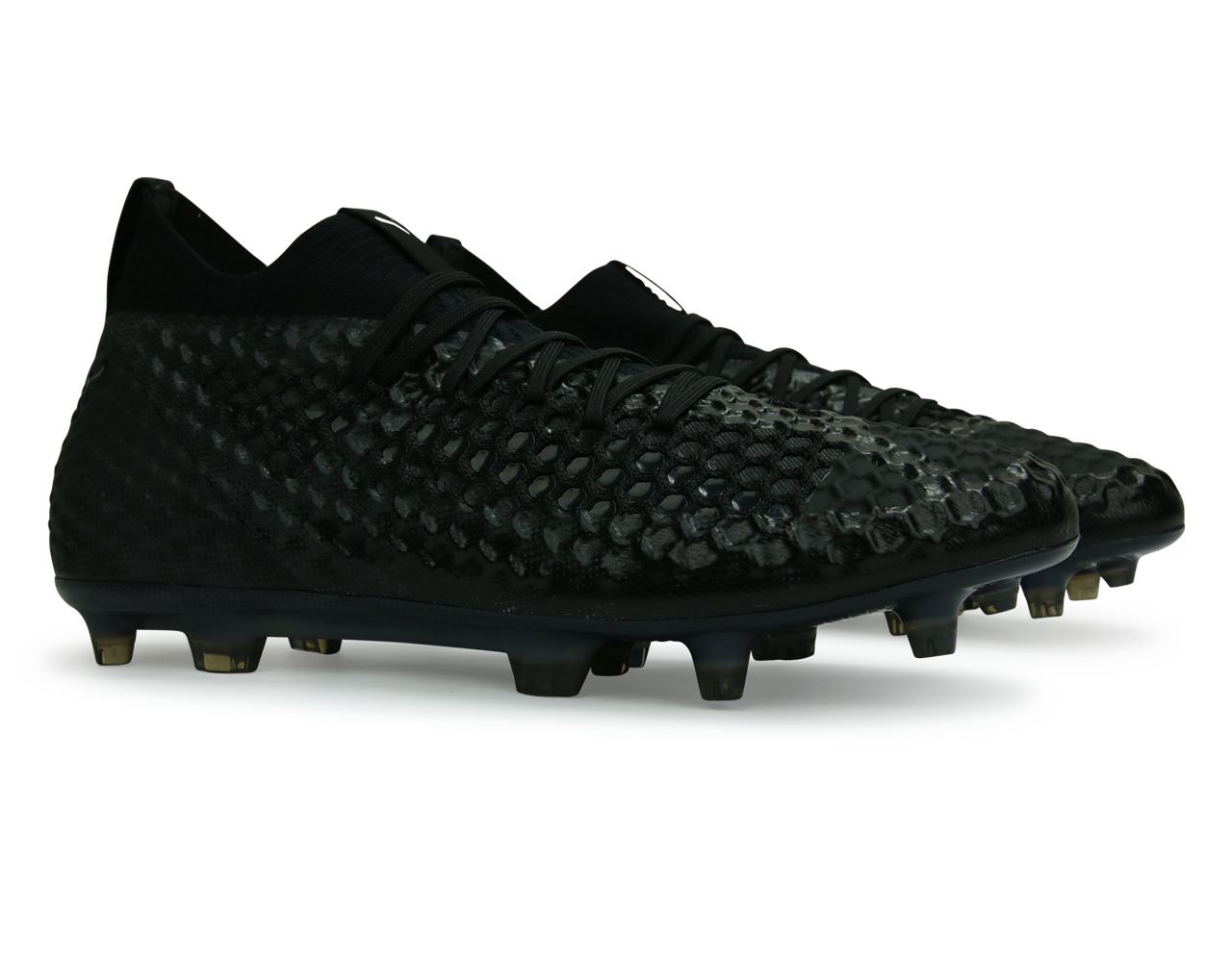 PUMA Men's FUTURE 18.1 NETFIT FG/AG Black、mySite、noshort