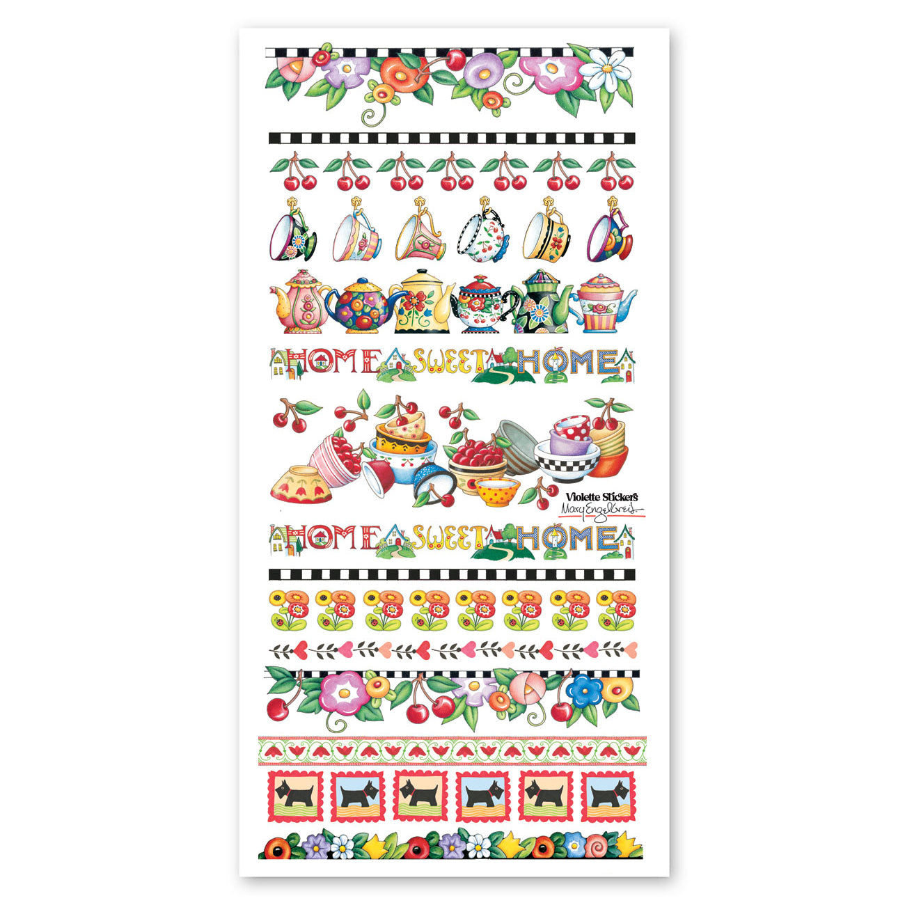  Mary Engelbreit's Home Sweet Home Stickers、mySite、ghnorth