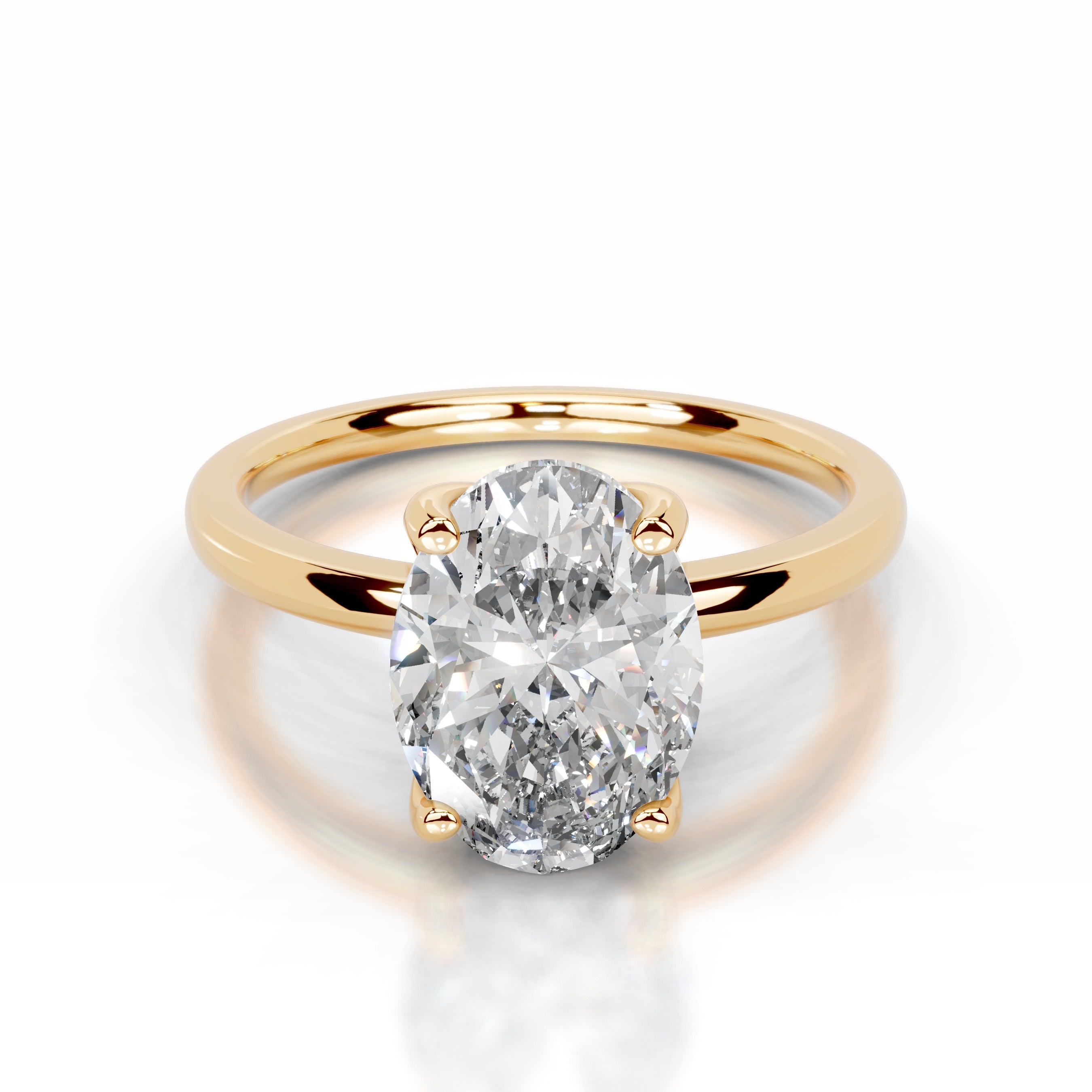 Phoenix Lab Grown Diamond Ring - 18K Yellow Gold、mySite、hinf8tx79
