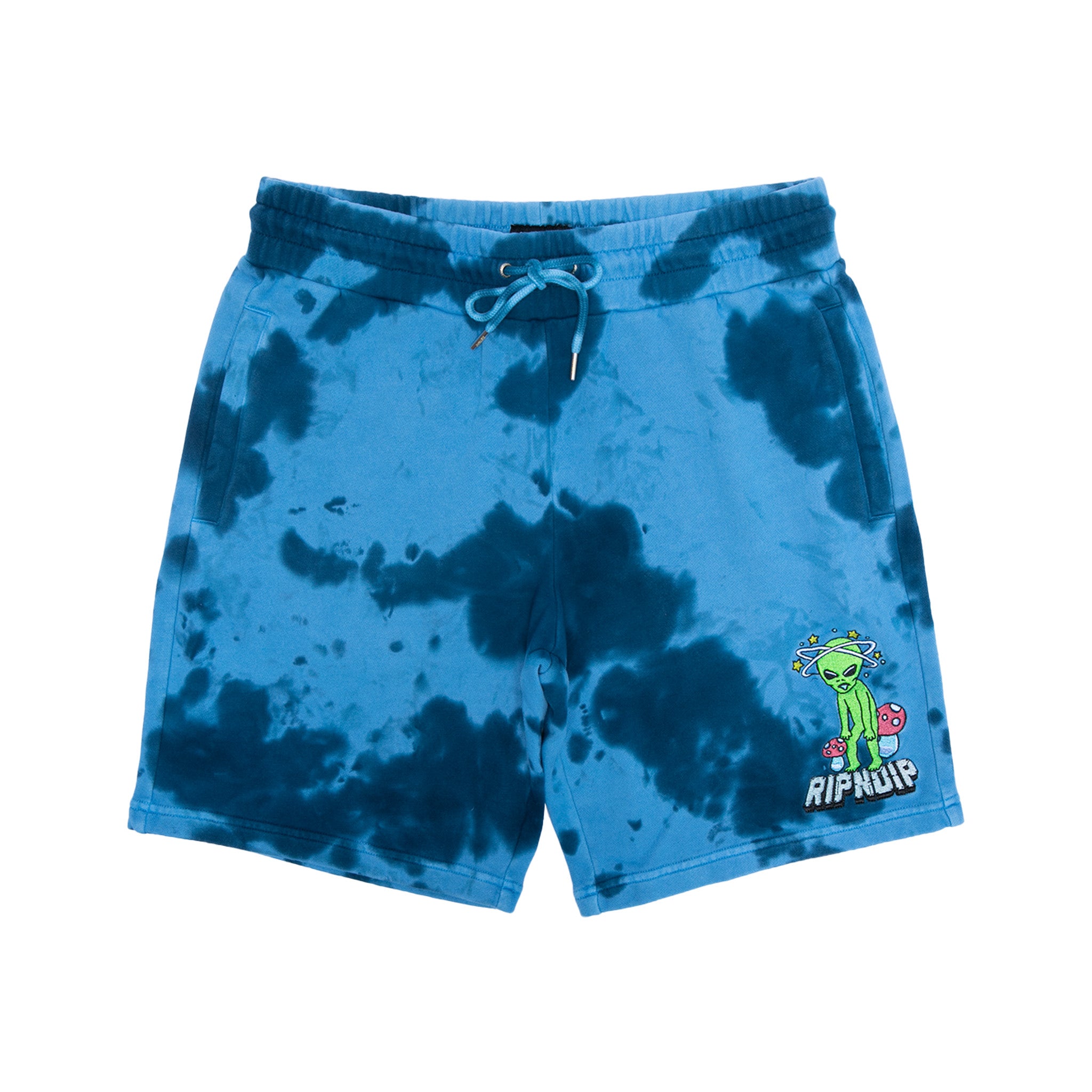  Space Gang Sweatshorts (Navy Lightning Wash)、mySite、merchandisen