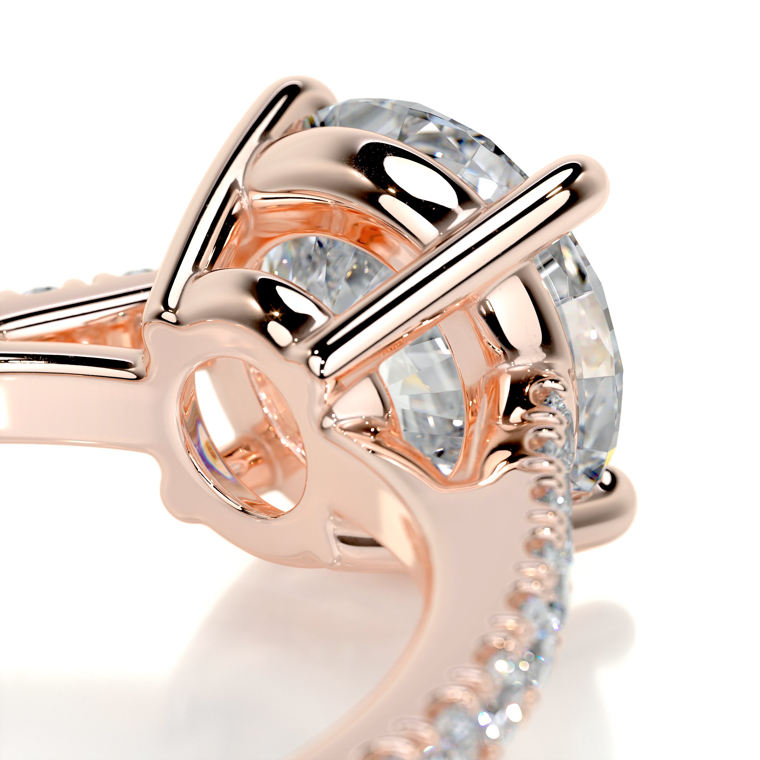 Anna Diamond Engagement Ring -14K Rose Gold、mySite、hinf8tx79
