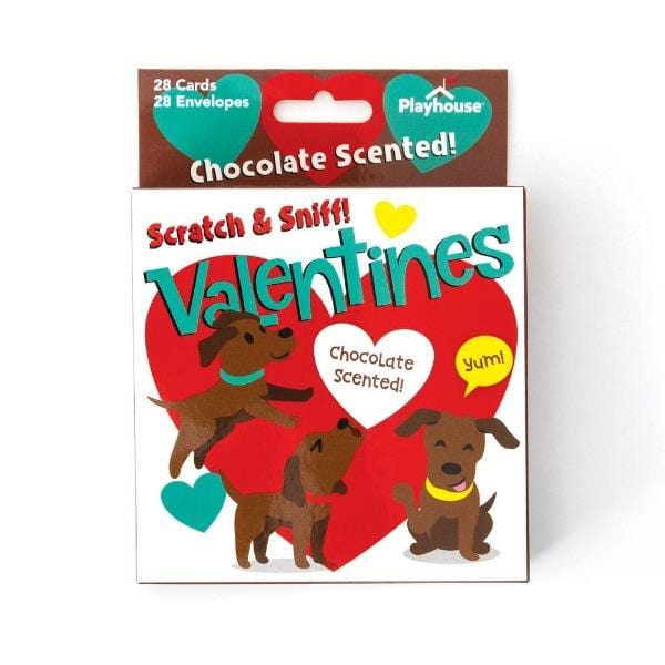  Valentine Cards Set - Chocolate Lab Scratch And Sniff、mySite、ghnorth