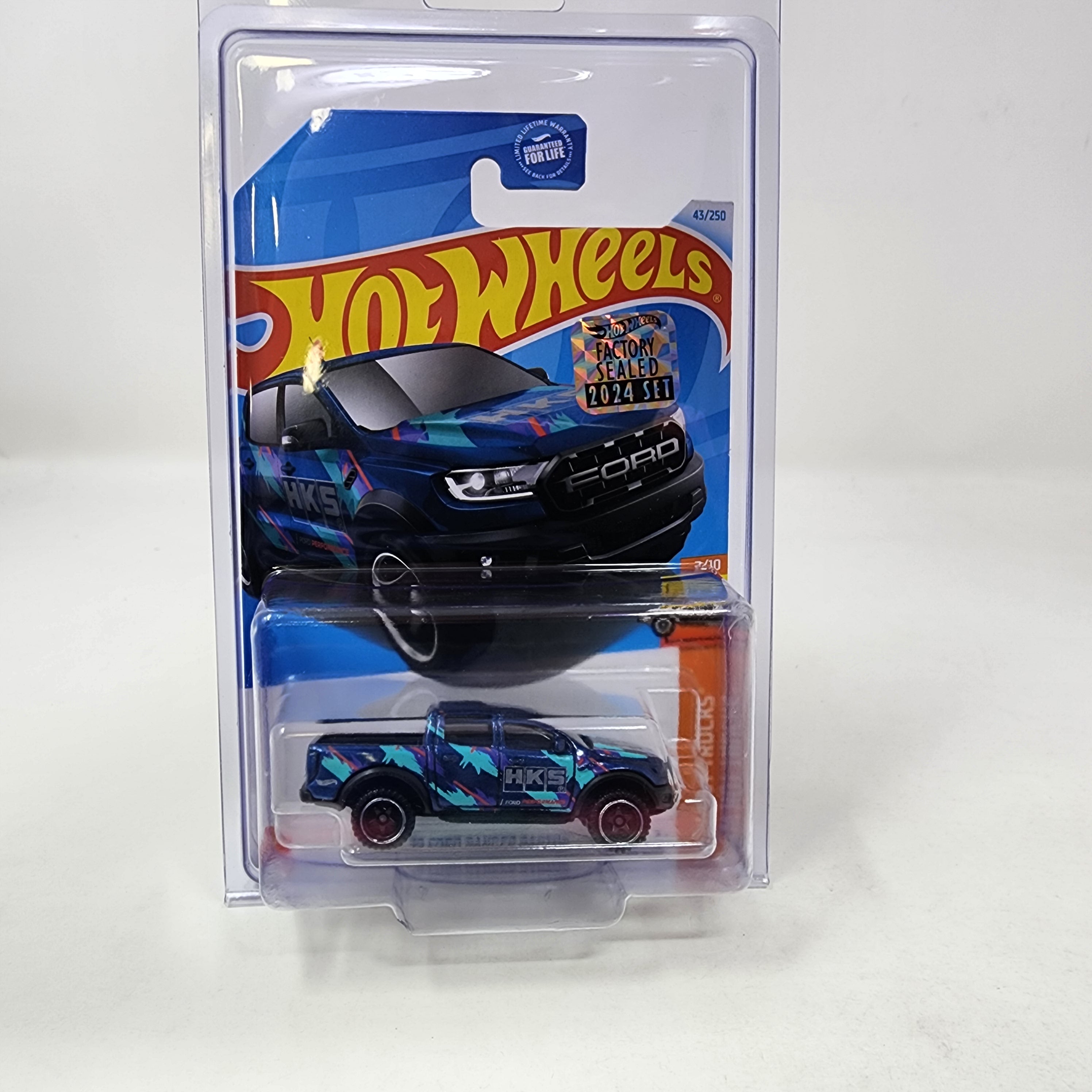 '19 Ford Ranger Raptor #43 * Blue * 2024 Hot Wheels Basic w/ Factory Holo、mySite、hgirdovlk