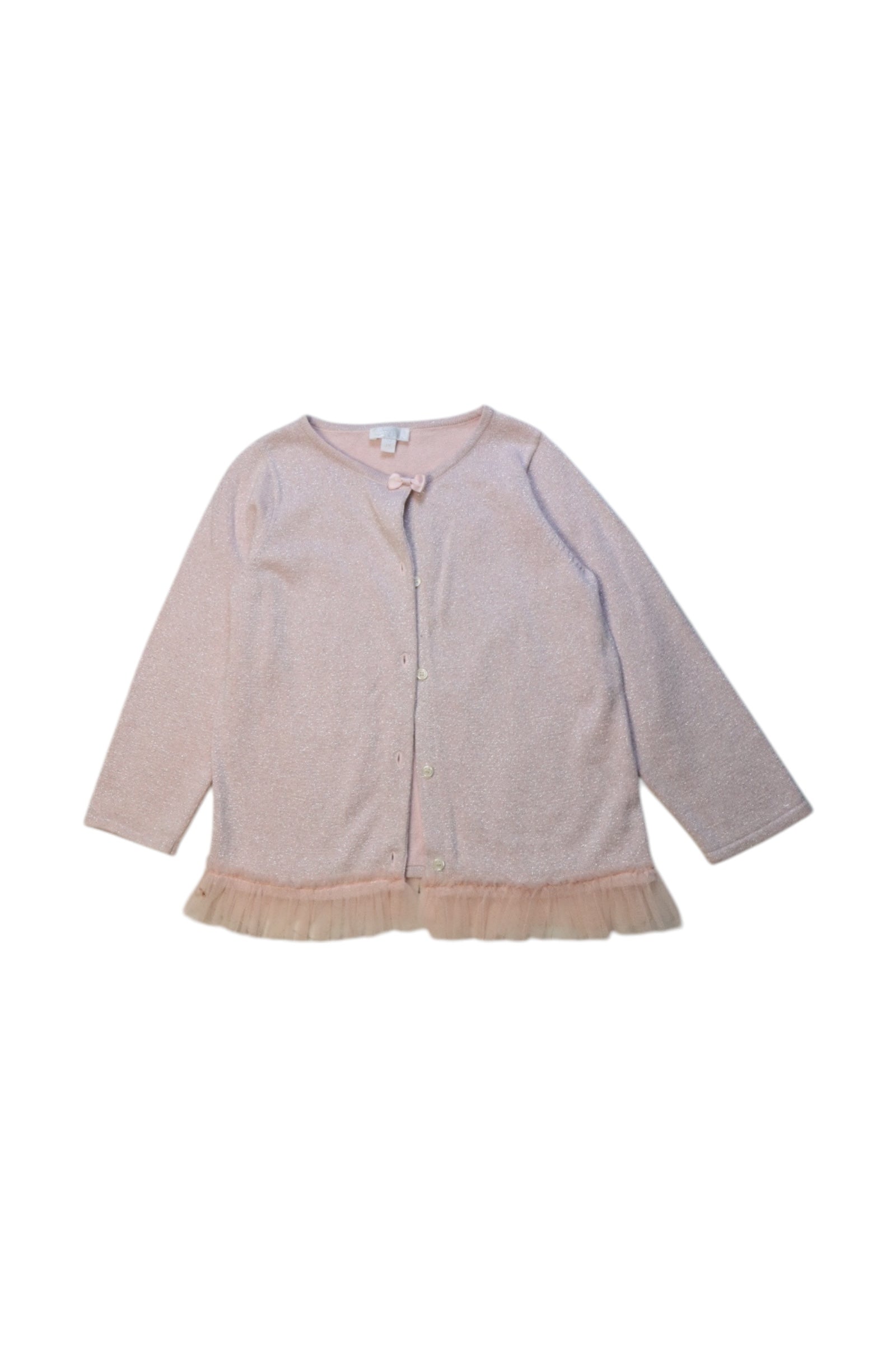 Britt Cardigan With Ruffle Trim 4-6T、mySite、g9winljtr