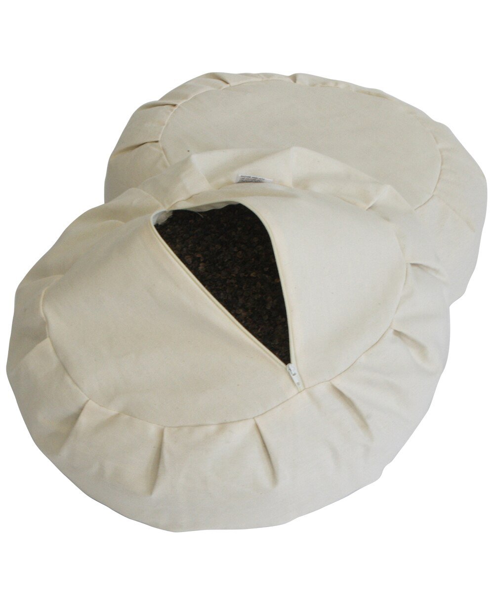 Luxe Quilted Zafu Meditation Cushion in Honeycomb、mySite、topwebapps