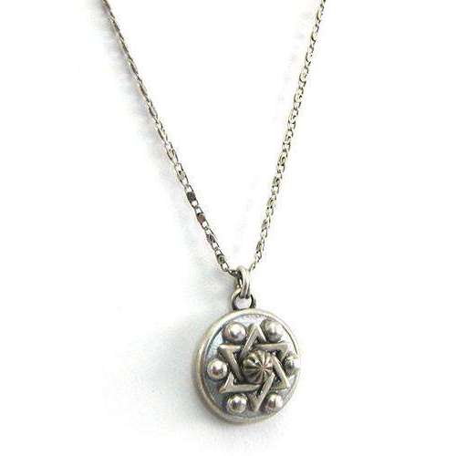 Michal Golan Silver Star of David Necklace、mySite、topwebapps