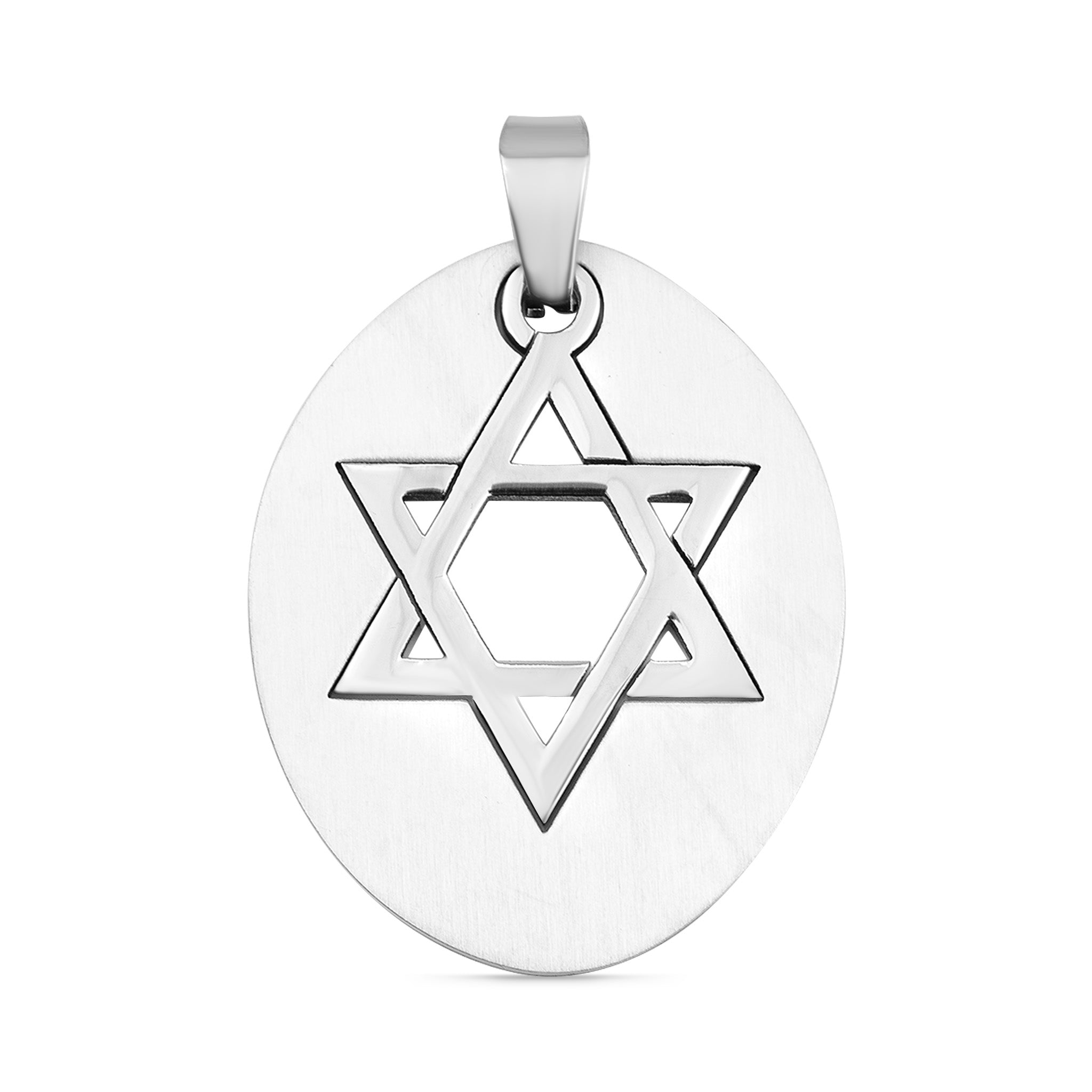 Star Of David Stainless Steel Pendant / PDJ2041、mySite、dreamappss
