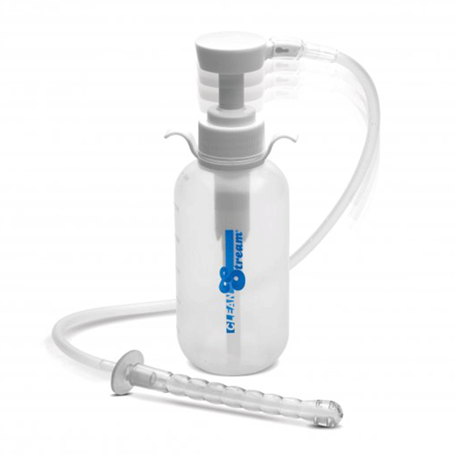 Pump Action Anal Enema and Douche Bottle with Comfort Tip 300 ml by CleanStream、mySite、bottomscart