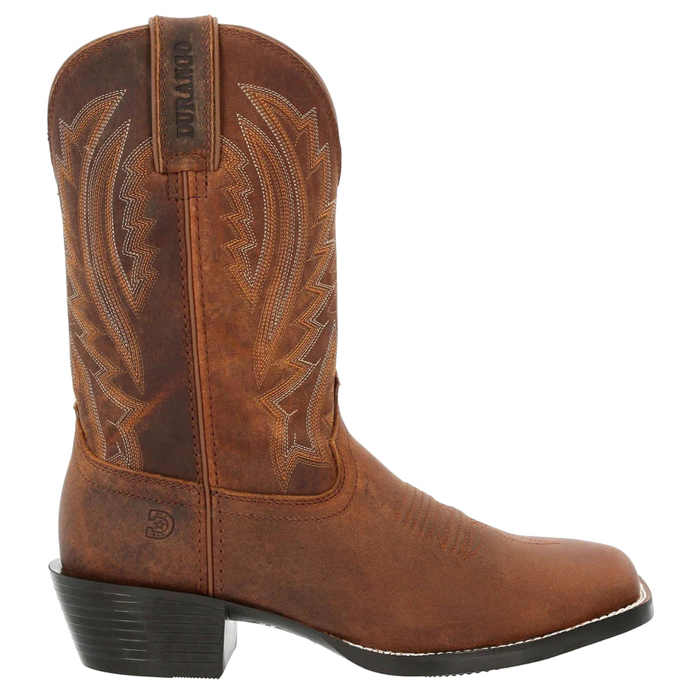 Westward Tooled-Inlay Square Toe Cowboy Boots、mySite、gtrtttuynbv