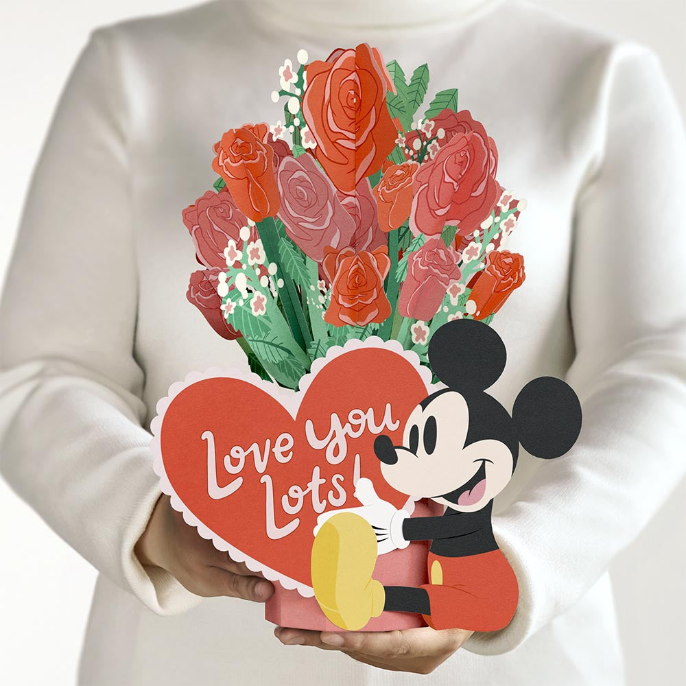 Disney's Mickey Mouse Love You Lots Flower Buds Bouquet、mySite、solidvoid